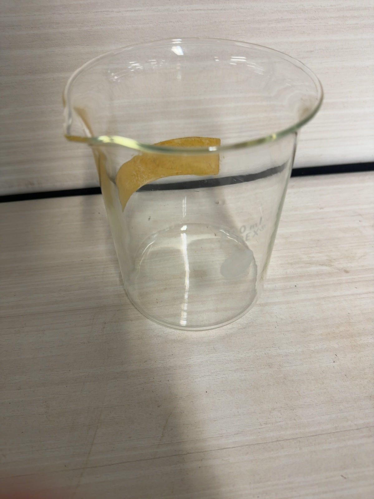 Pyrex 800ml Glass Lab Beaker No. 1000 USA Low Form