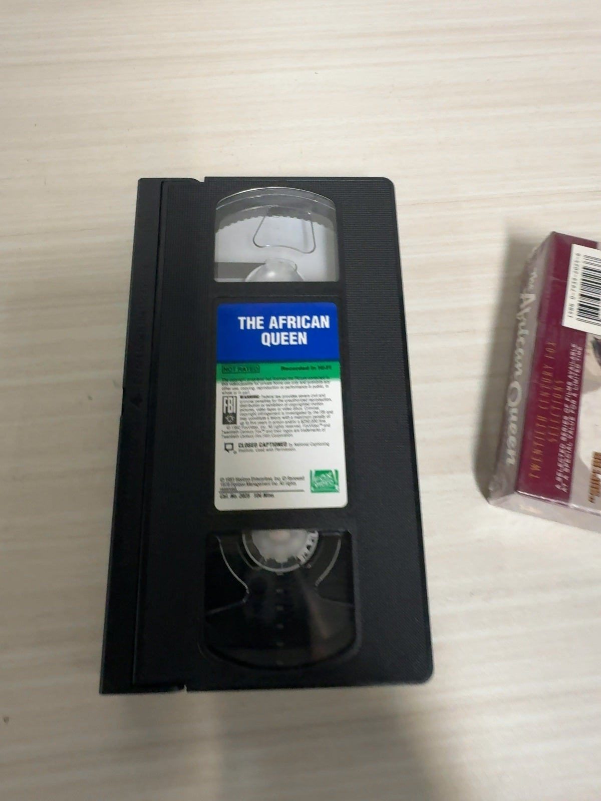 The African Queen (VHS, 1951) Humphrey Bogart Warner Home Video