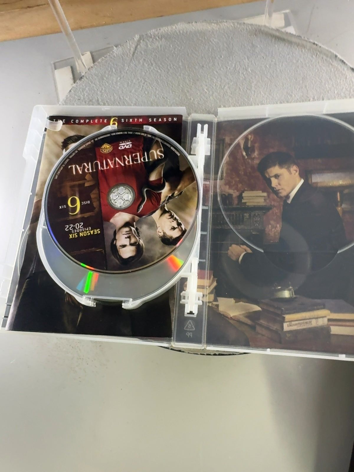 Supernatural (DVD, 2011) Season 6 Very Good Jared Padalecki Warner Bros.