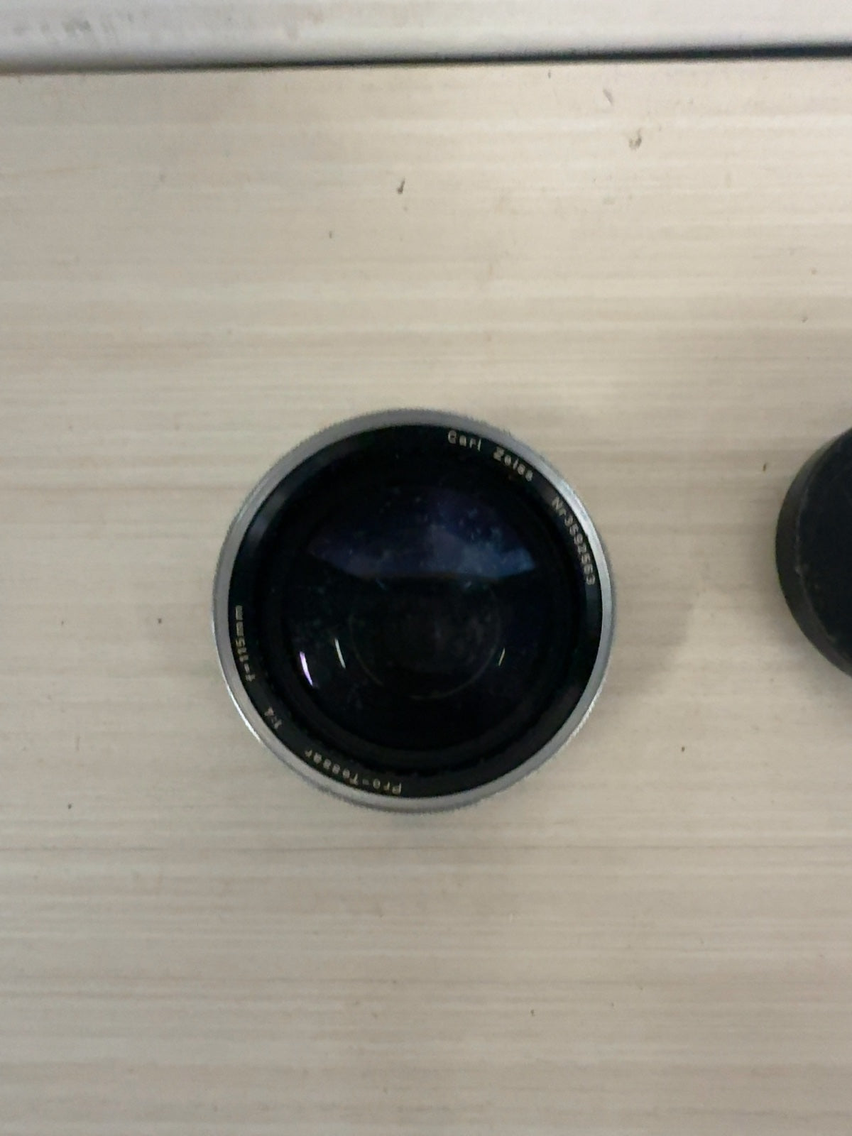 Carl Zeiss Ikon Pro-Tessar 115mm f/4 Lens for Contaflex in Case
