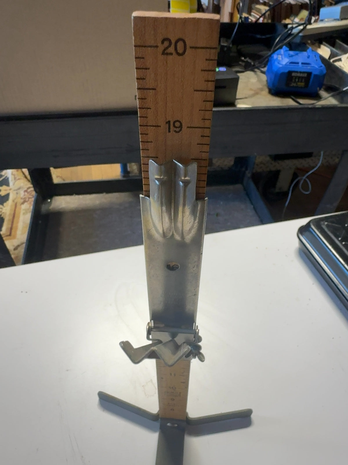 Orco Pin-It Wooden Skirt Marker Hem Gauge with Metal Tripod Base