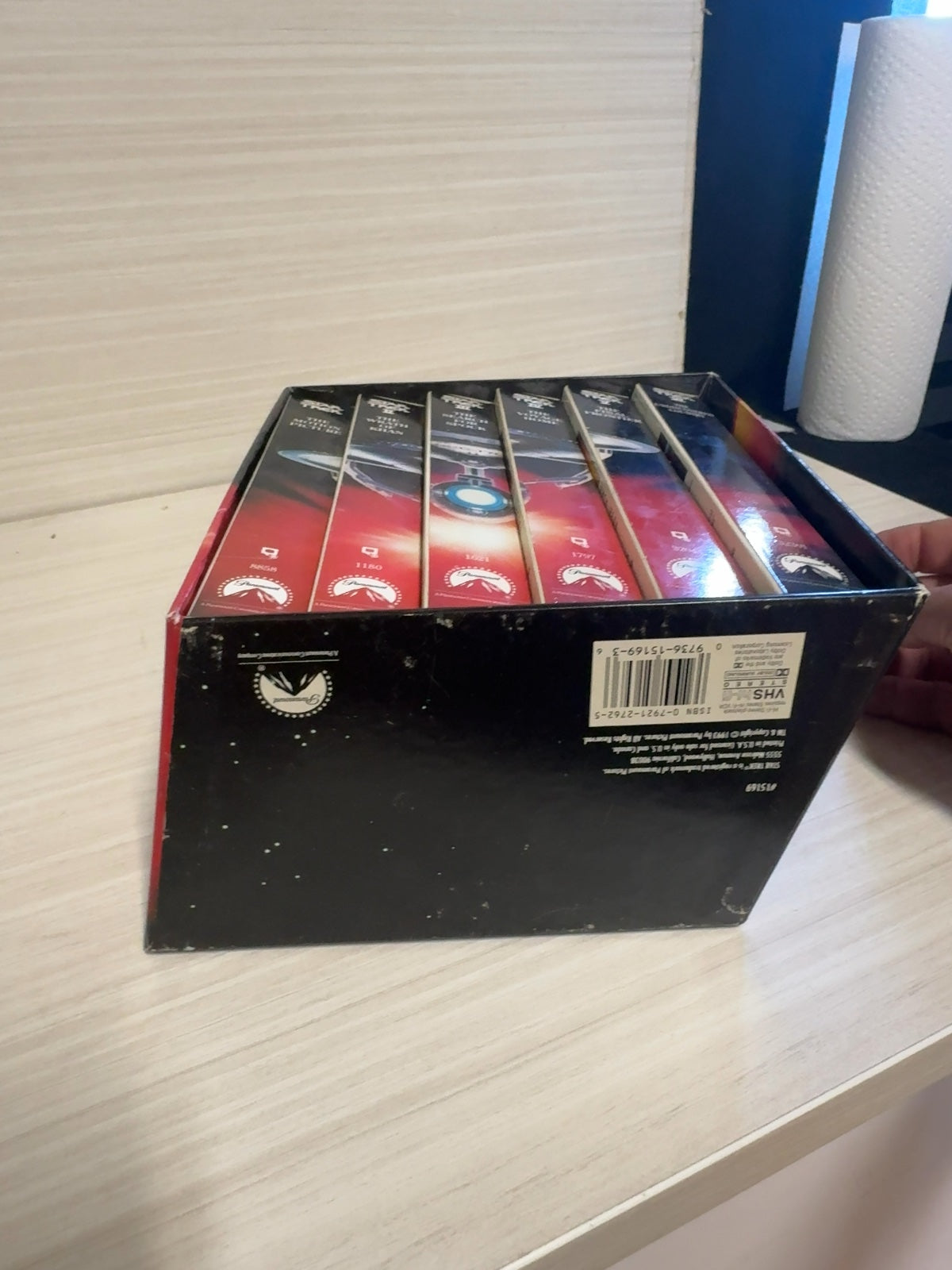 Star Trek The Movie Collection (VHS, 1993) Paramount Acceptable