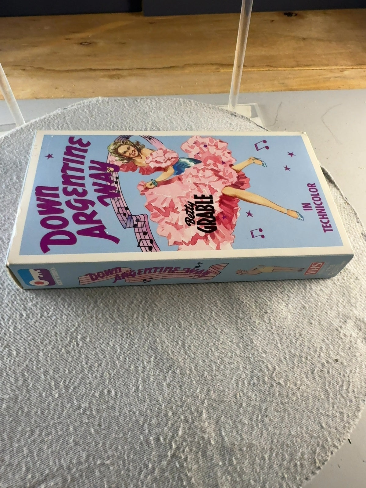 Down Argentine Way VHS Betty Grable Don Ameche Key Video 1940 Musical