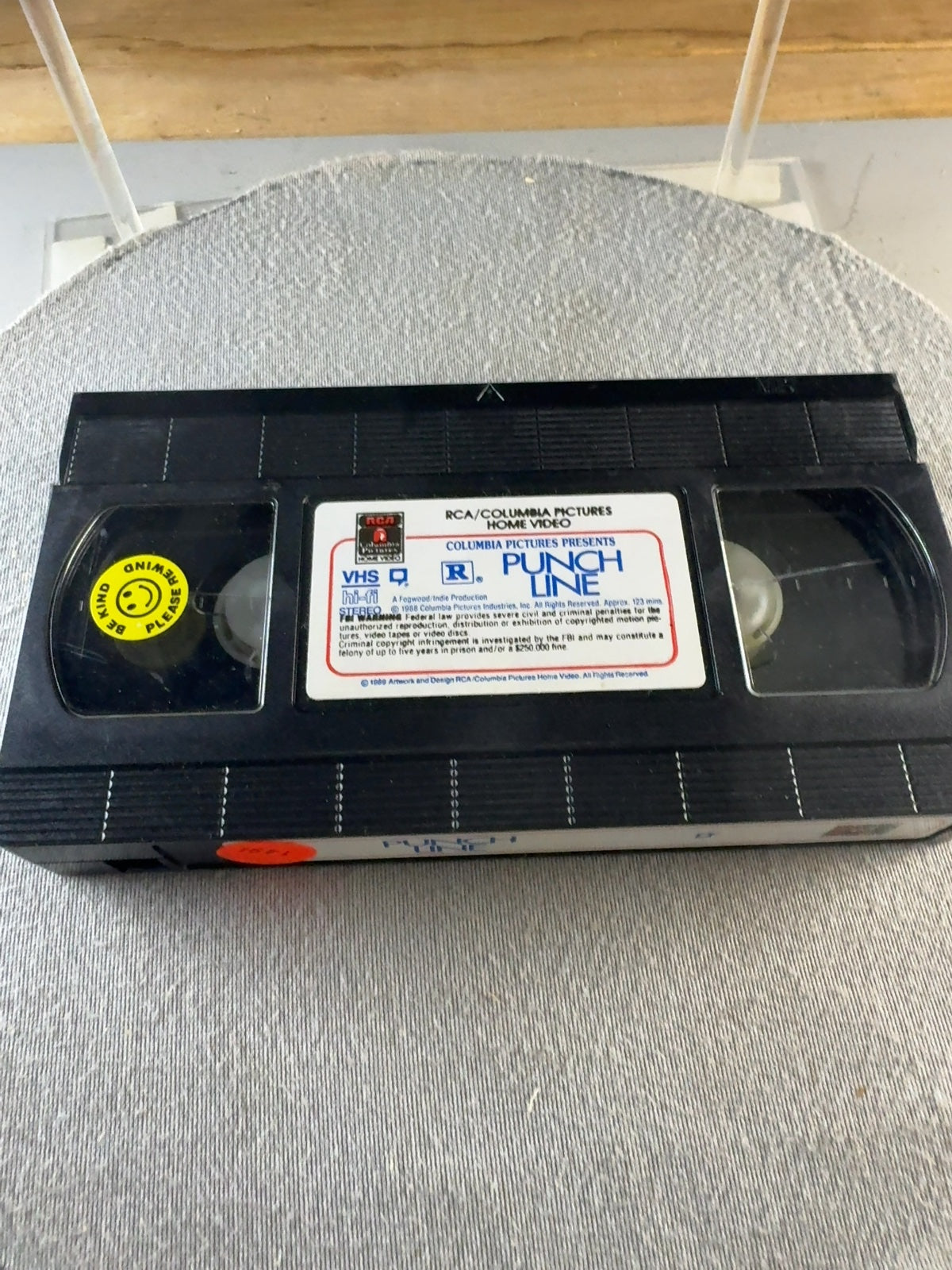 Punchline (VHS, 1988) Tom Hanks Sally Field RCA/Columbia Pictures Very Good