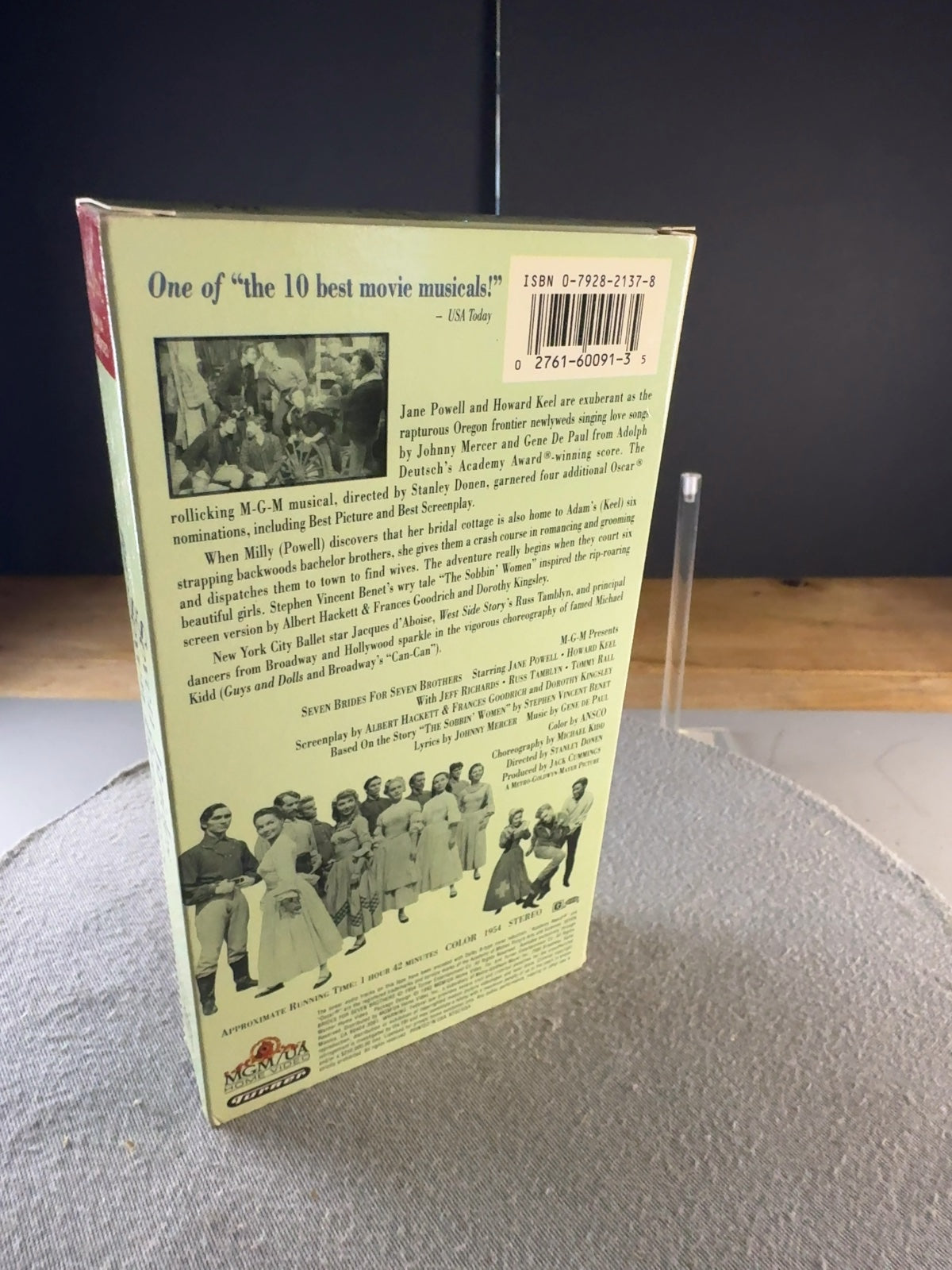 Seven Brides for Seven Brothers VHS 1954 MGM Musical Jane Powell Howard Keel