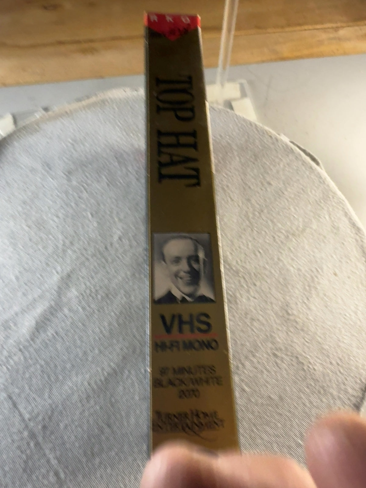 Top Hat (VHS, 1935) Fred Astaire Ginger Rogers RKO Very Good