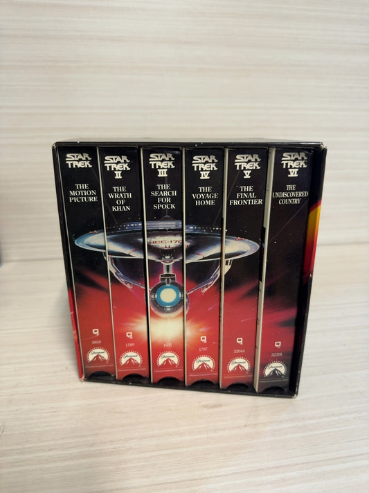 Star Trek The Movie Collection (VHS, 1993) Paramount Acceptable