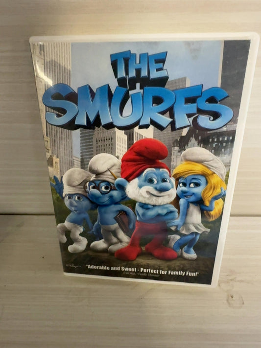 The Smurfs (DVD, 2011) Very Good Neil Patrick Harris Sony Pictures Hank Azaria