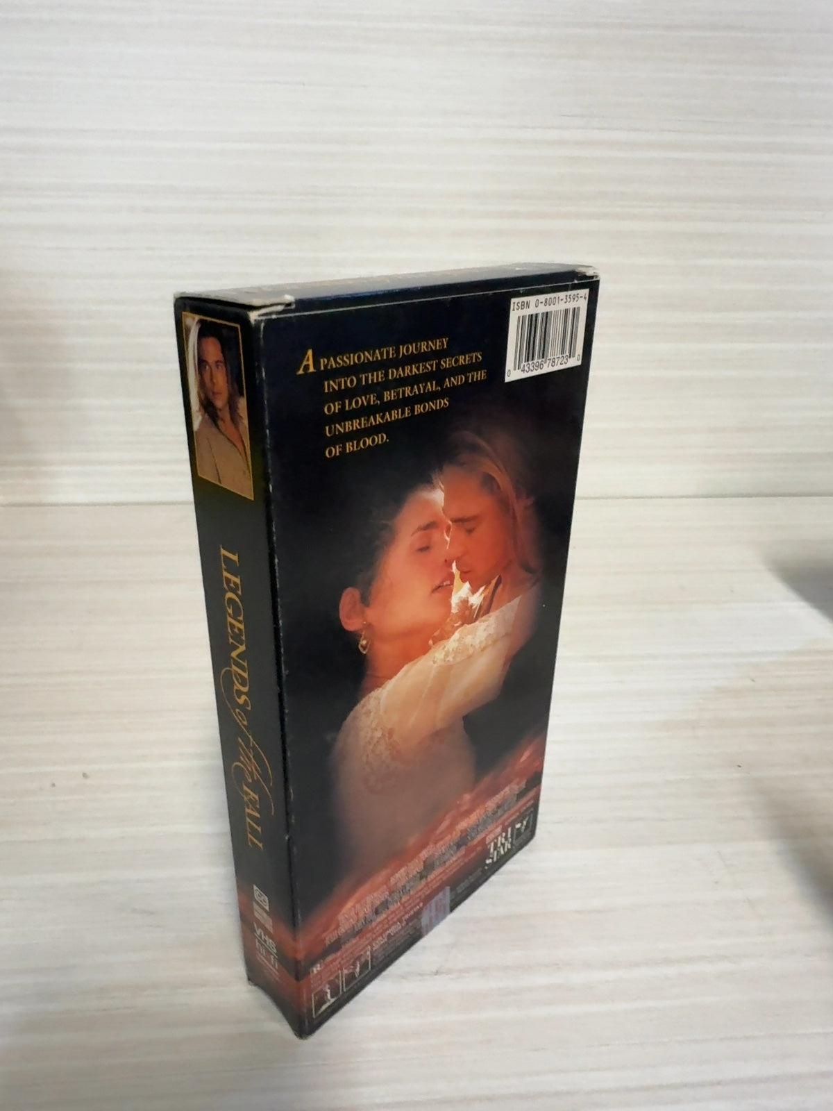 Legends of the Fall (VHS, 1995) Brad Pitt Columbia TriStar Very Good