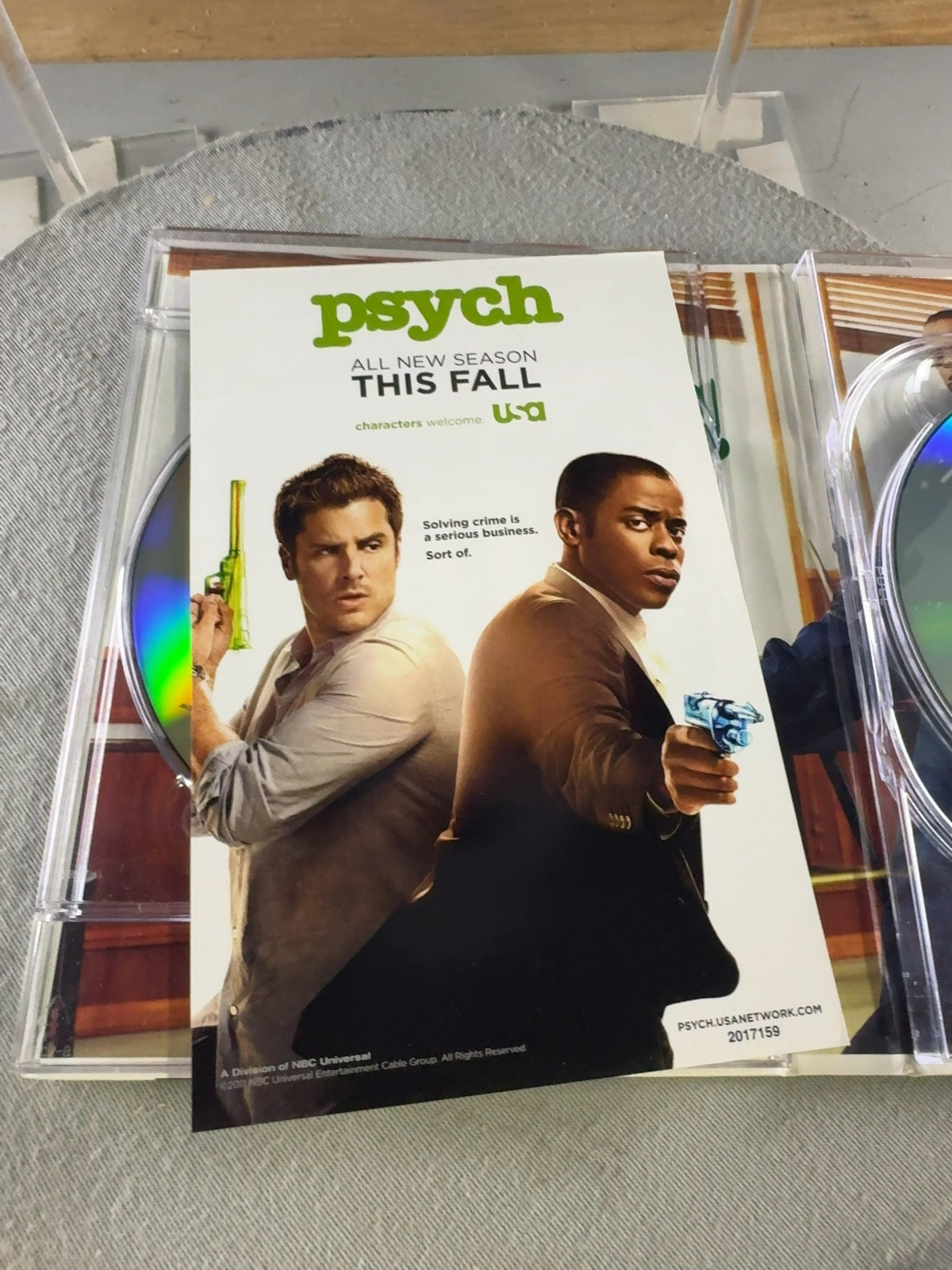 Psych (DVD, 2010) Very Good James Roday Universal Dulé Hill