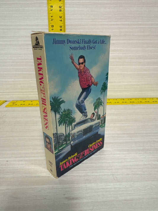 Taking Care of Business (VHS, 1990) James Belushi Warner Home Video Acceptable