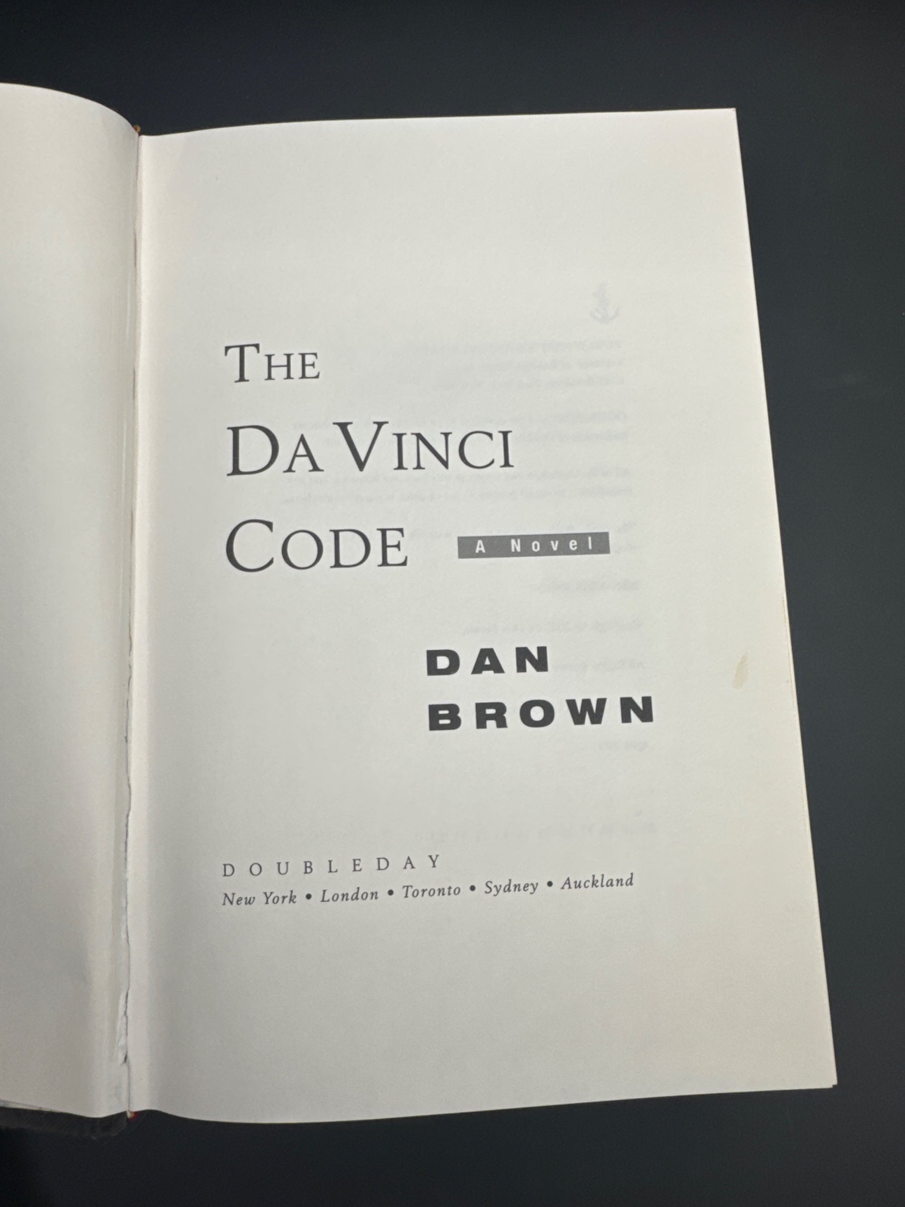 The Da Vinci Code — title_page