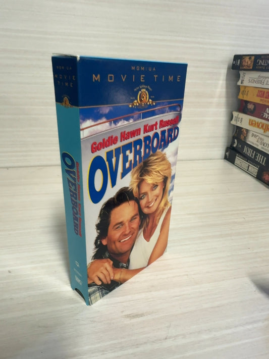 Overboard (VHS, 1987) Goldie Hawn Kurt Russell MGM/UA Very Good