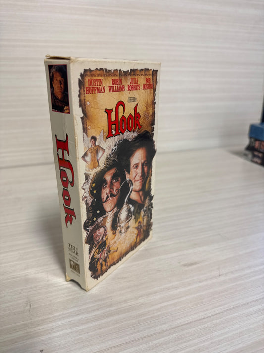 Hook (VHS, 1991) Robin Williams Columbia TriStar Home Video Very Good