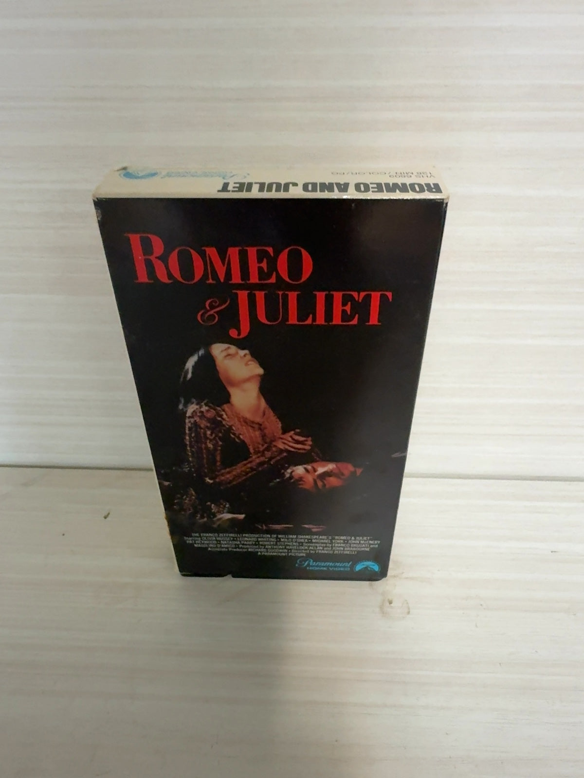 Romeo and Juliet (VHS, 1968) Leonard Whiting Olivia Hussey Paramount Very Good