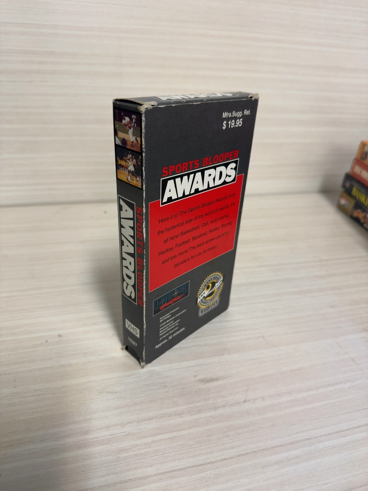 Sports Blooper Awards (VHS, 1992) Marbowe Corporation Very Good