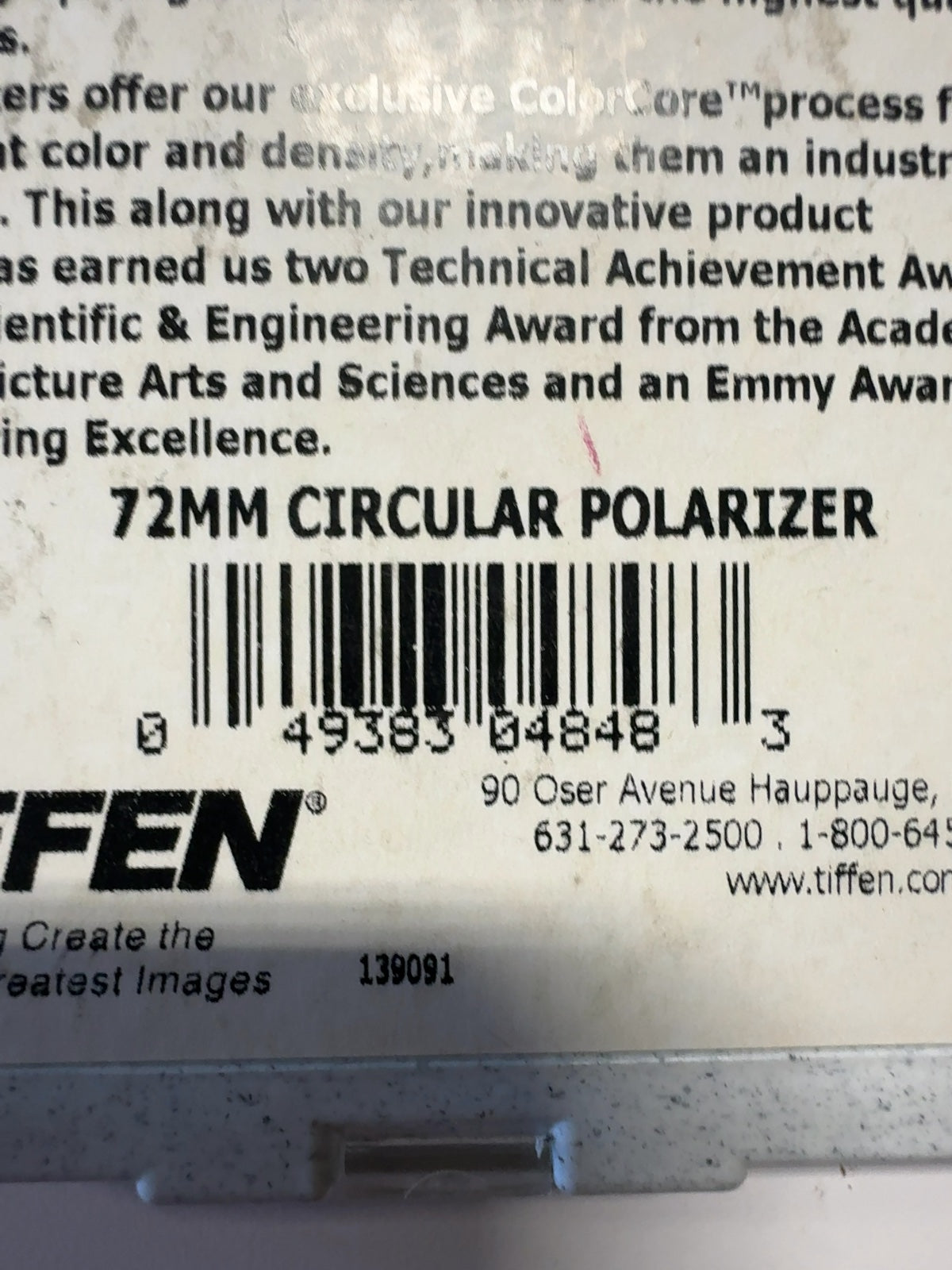 Tiffen 72mm Circular Polarizer