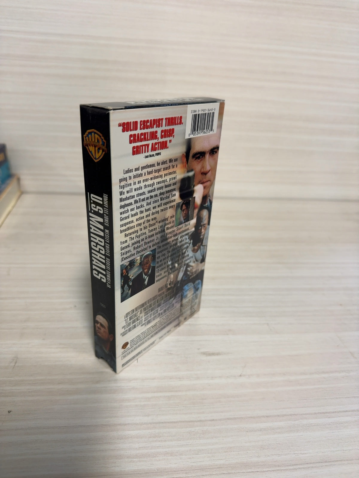 U.S. Marshals VHS 1998 Tommy Lee Jones Wesley Snipes Warner Bros.