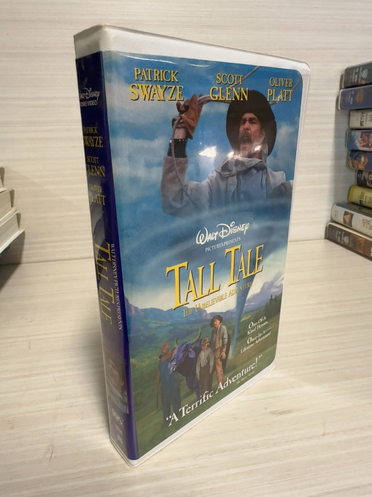 Tall Tale & Johnny Tremain (VHS, 1957) Patrick Swayze Very Good