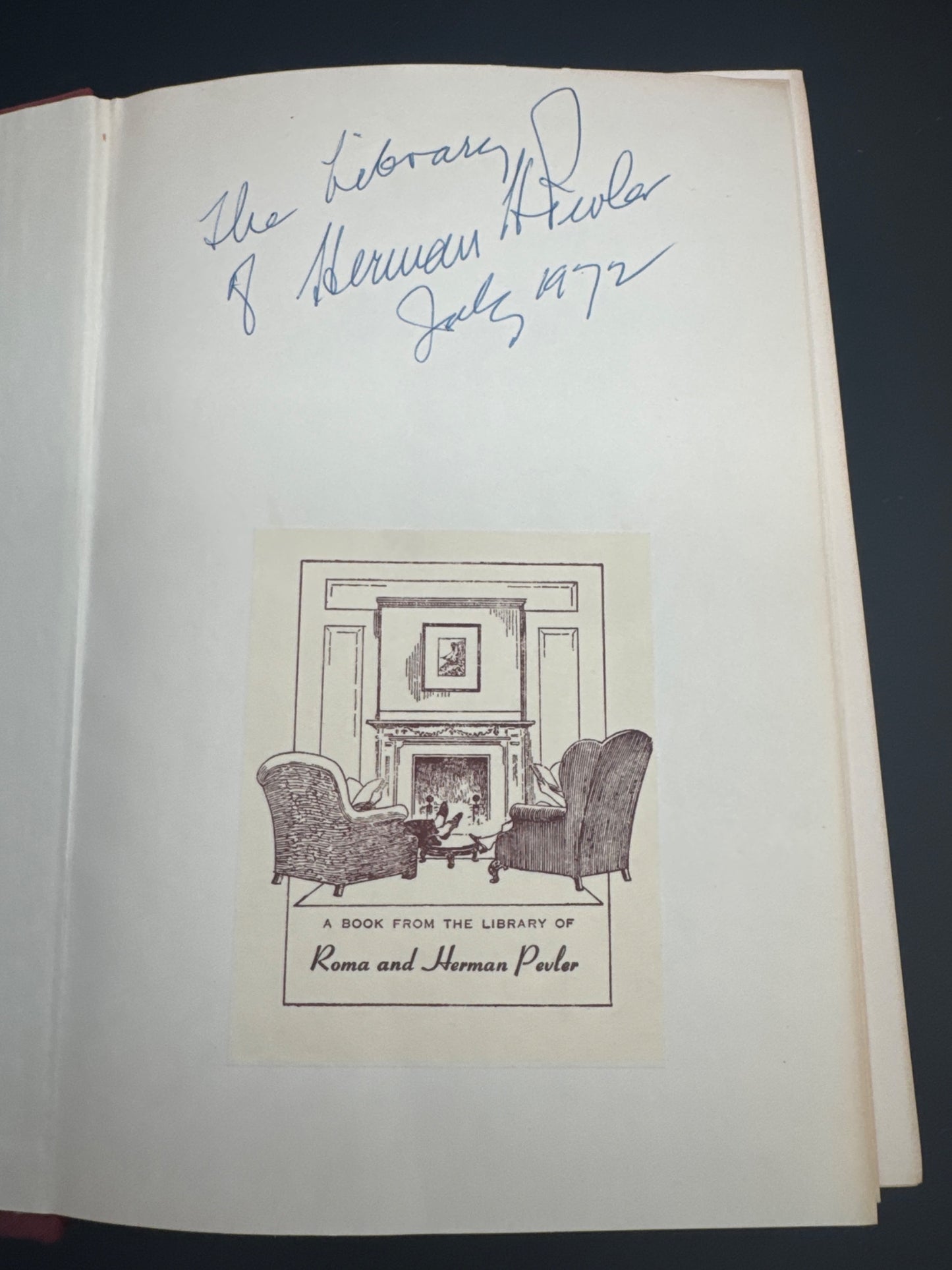 The Presidential Character: Predicting Performance in the White House — inscription_front