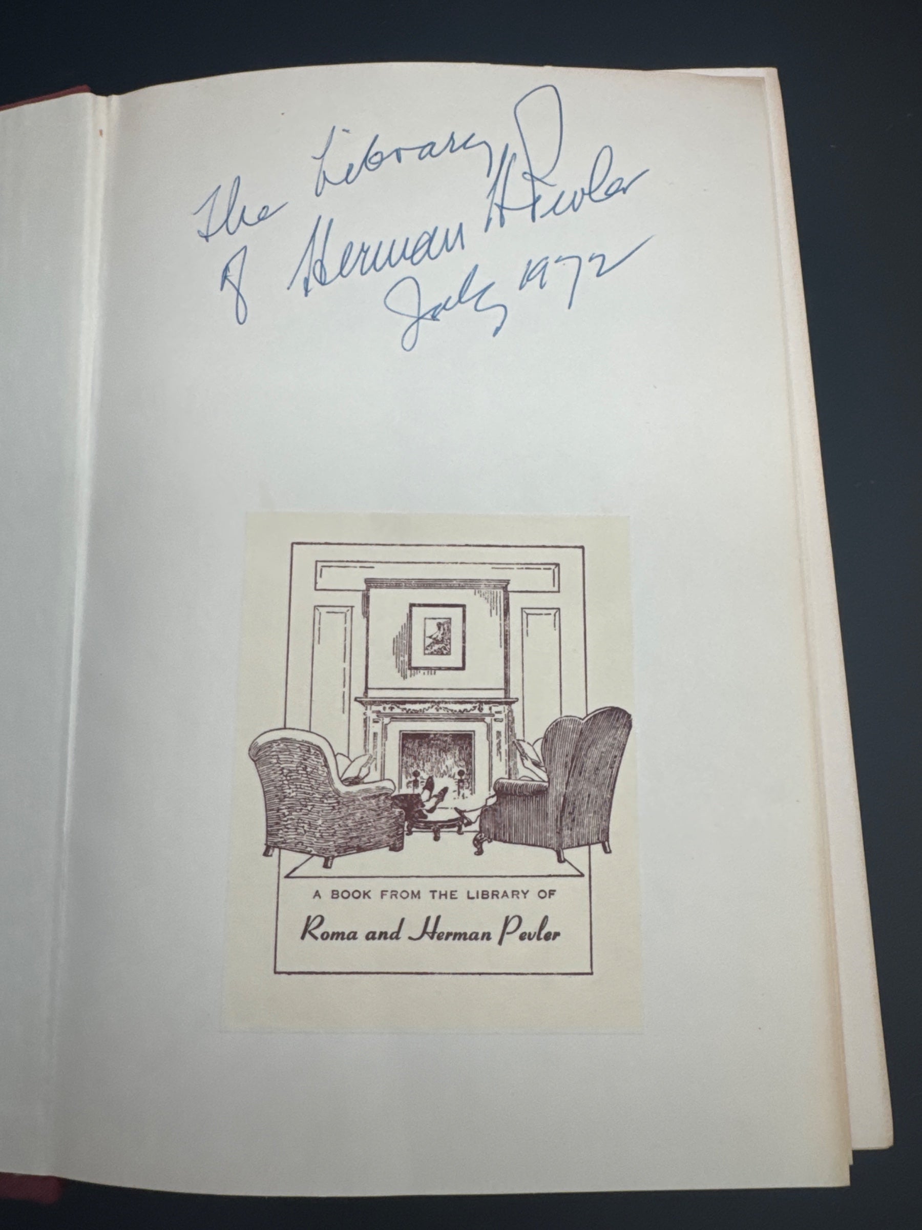 The Presidential Character: Predicting Performance in the White House — inscription_front