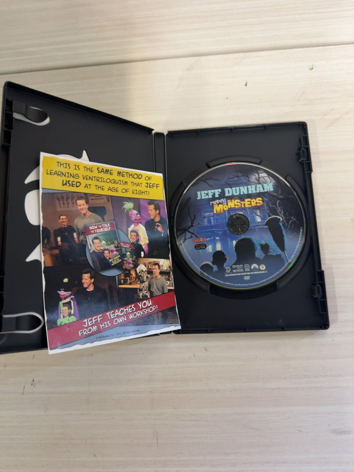 Jeff Dunham: Minding the Monsters (DVD, 2009) Very Good Jeff Dunham
