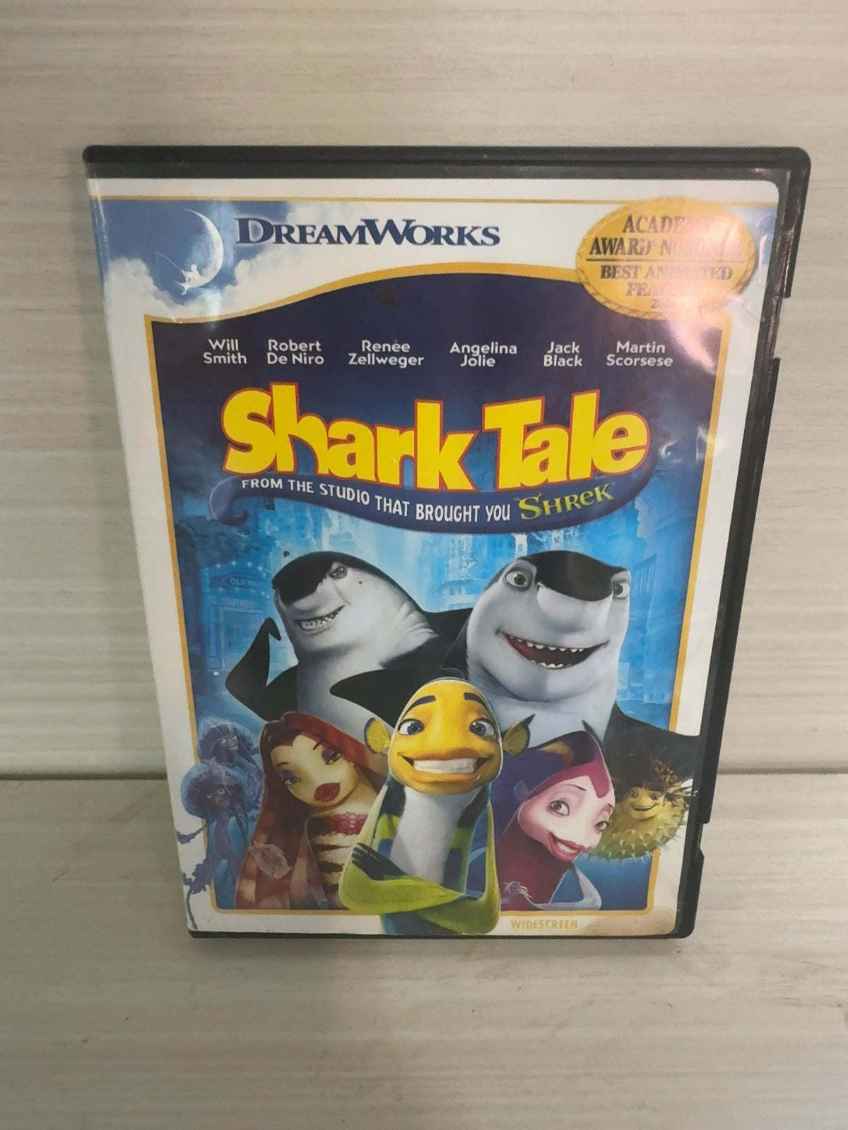 Shark Tale (DVD, 2004) Standard Very Good Will Smith DreamWorks Robert De Niro