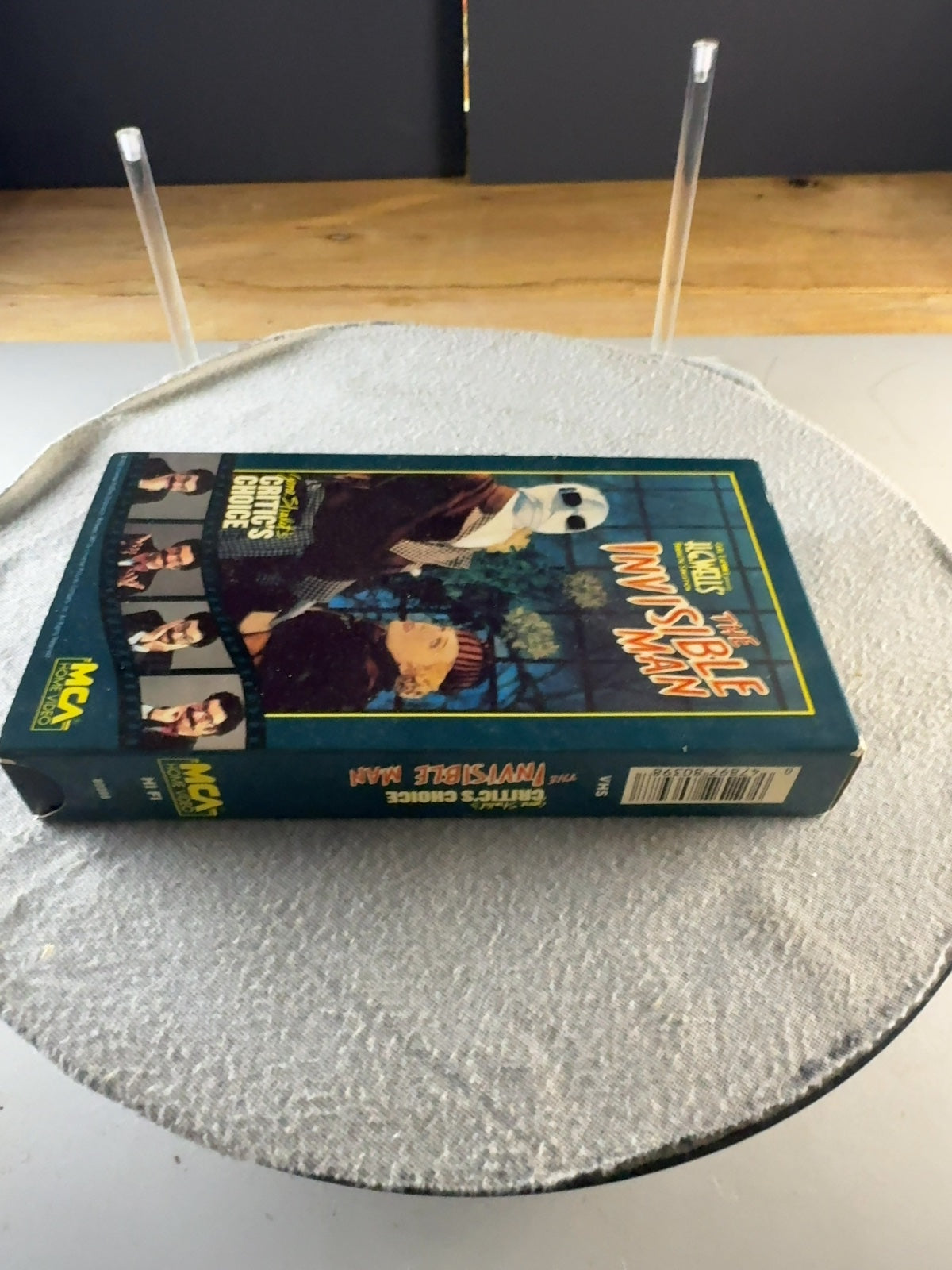 The Invisible Man VHS 1933 Claude Rains MCA Home Video Horror Classic