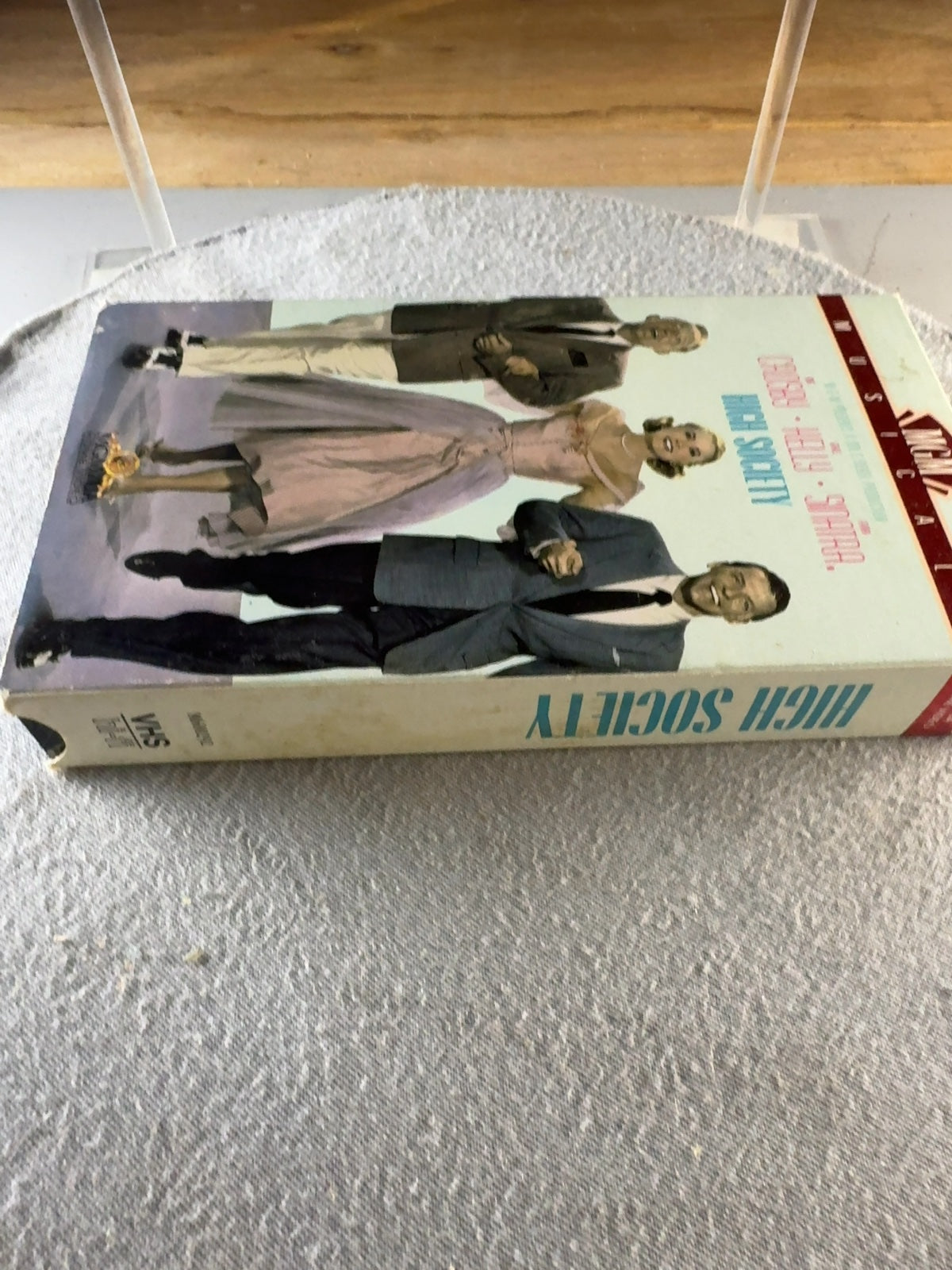 High Society VHS 1956 Bing Crosby Grace Kelly Frank Sinatra MGM Musical