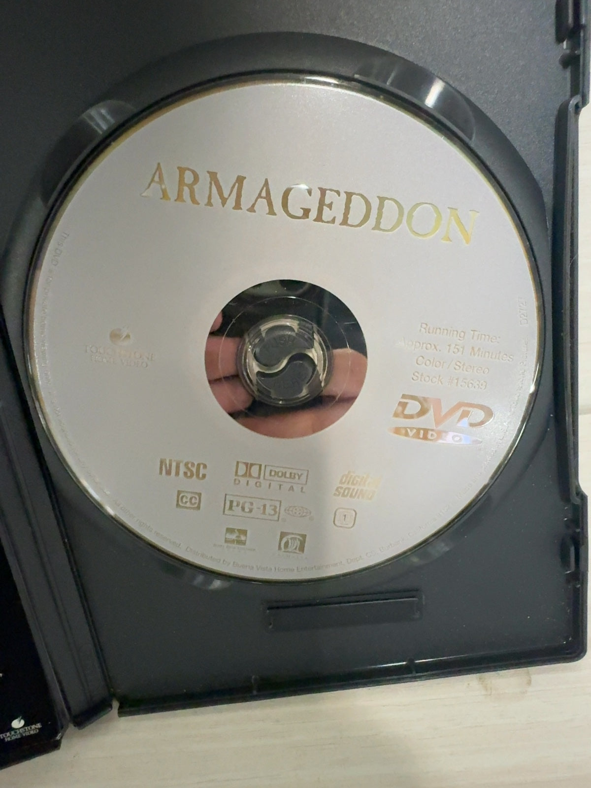 Armageddon (DVD, 1998) Very Good Bruce Willis Touchstone / Disney Ben Affleck