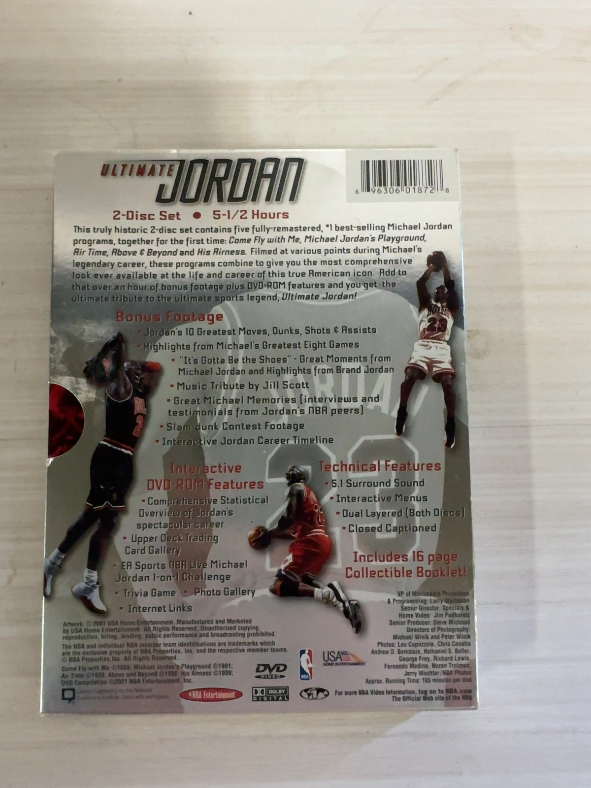 Ultimate Jordan 2 (DVD, 2003) Very Good Warner Bros.