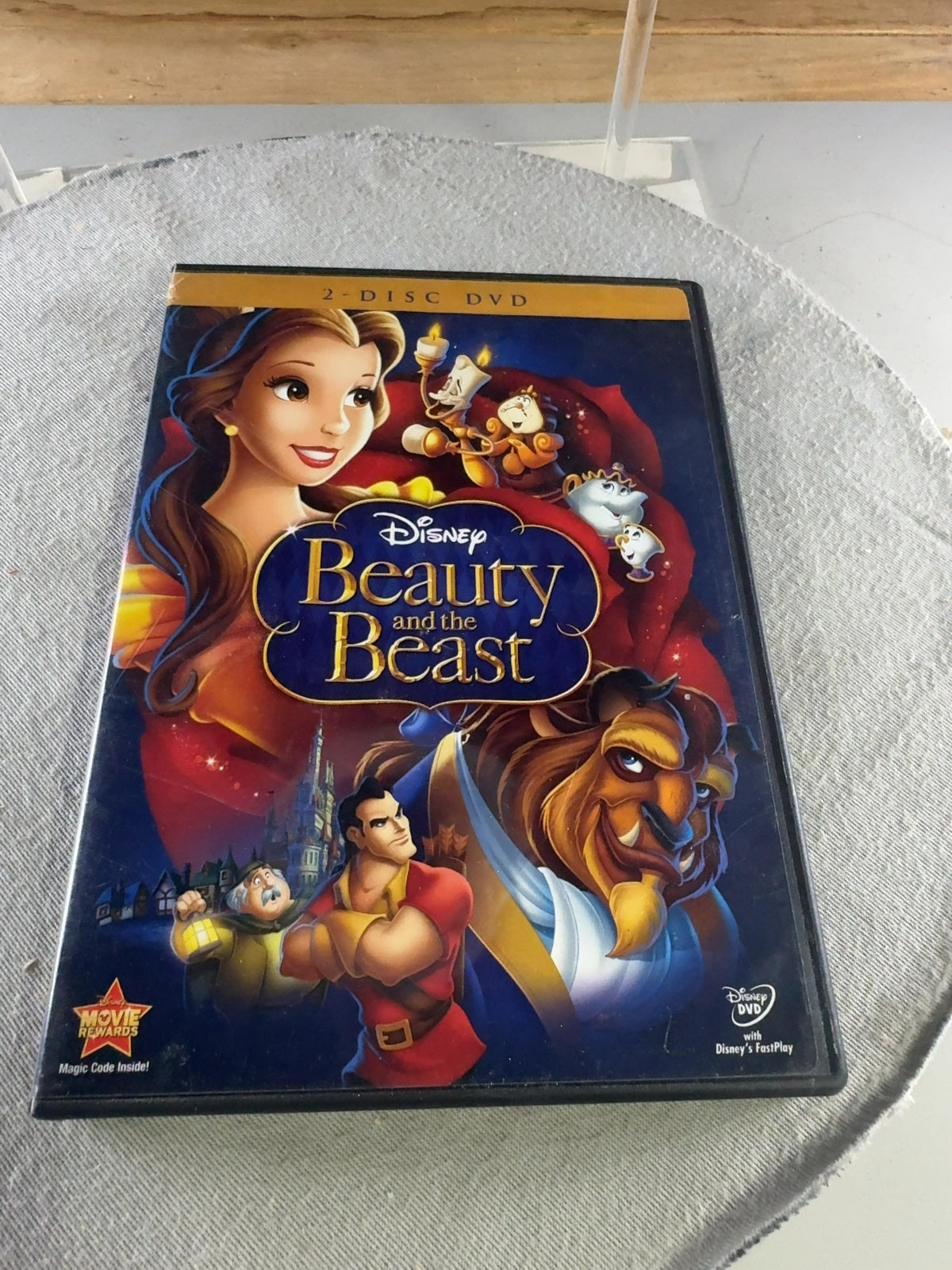 Beauty and the Beast (DVD, 1991) Special Edition Very Good Paige O'Hara