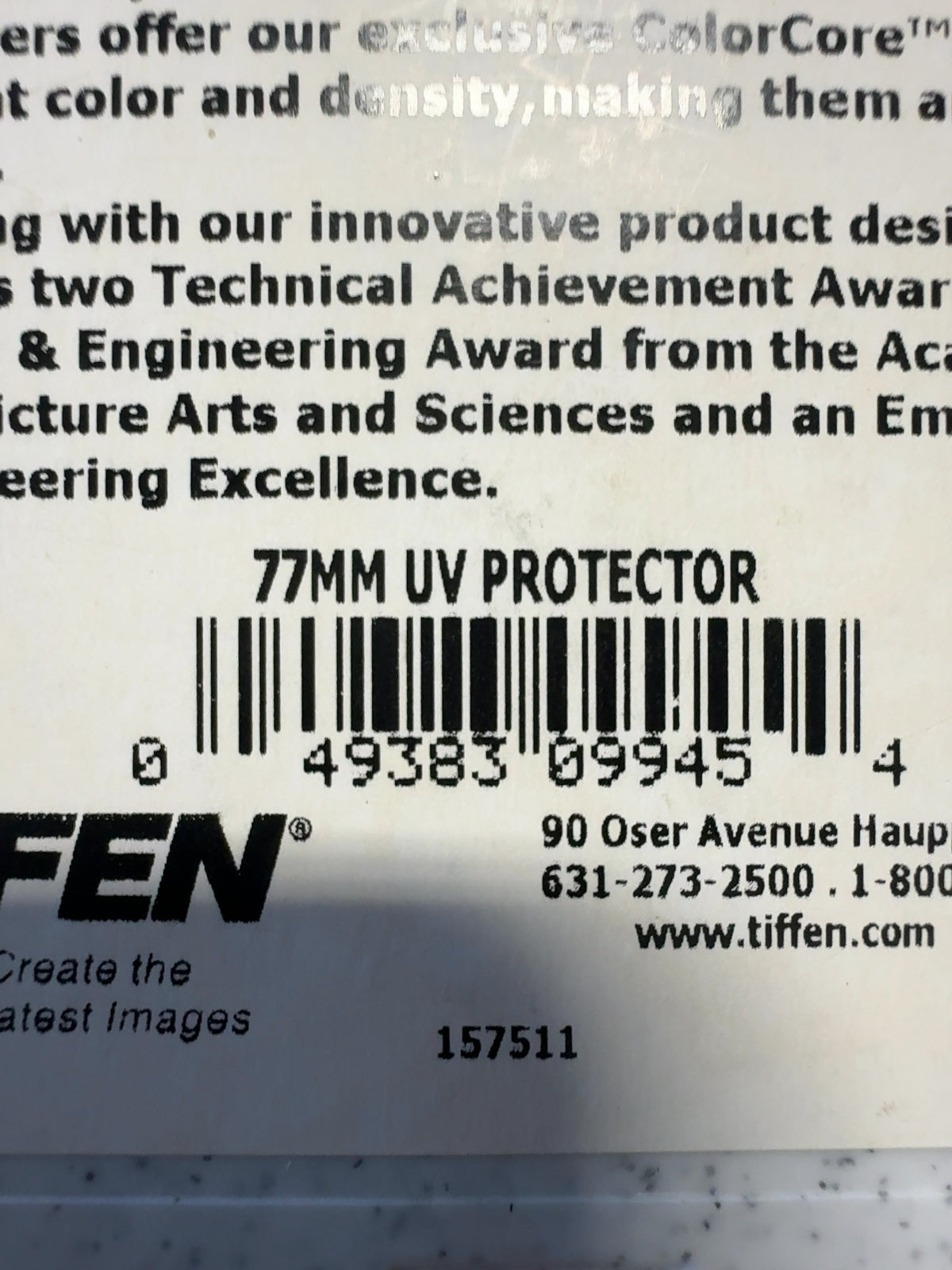 Tiffen 77mm UV Protector