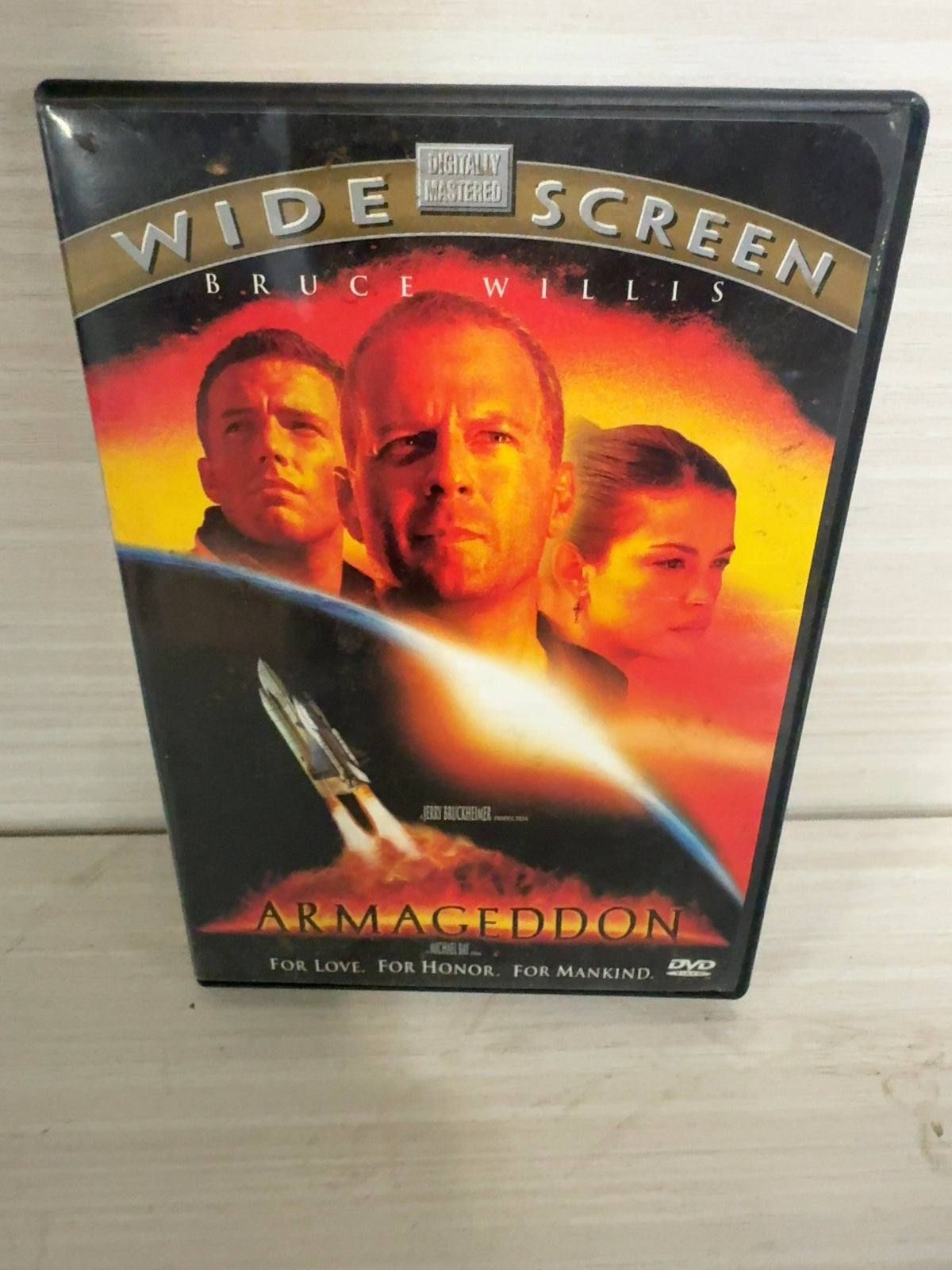 Armageddon (DVD, 1998) Very Good Bruce Willis Touchstone / Disney Ben Affleck