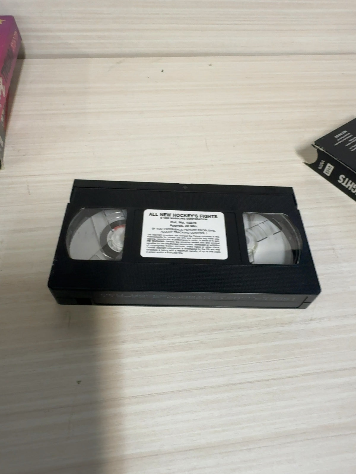 All New Hockey's Rock 'n' Roll Fights (VHS) Warehome Corporation Very Good