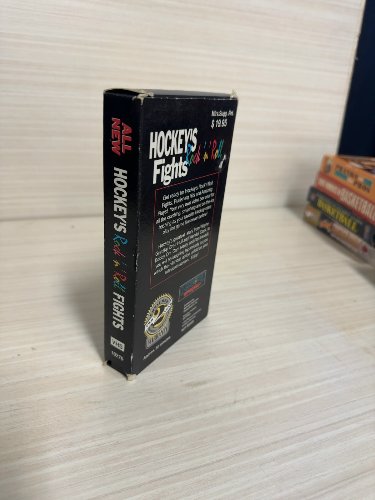 All New Hockey's Rock 'n' Roll Fights (VHS) Warehome Corporation Very Good