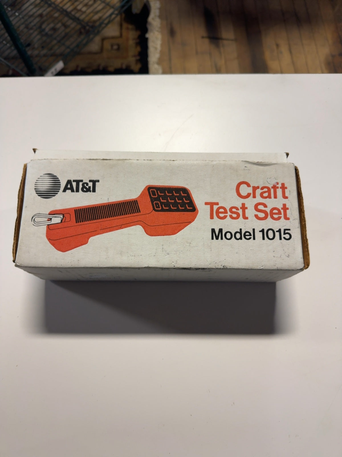 AT&T Craft Test Set Model 1015 Lineman Butt Set Telephone Line Tester Cords