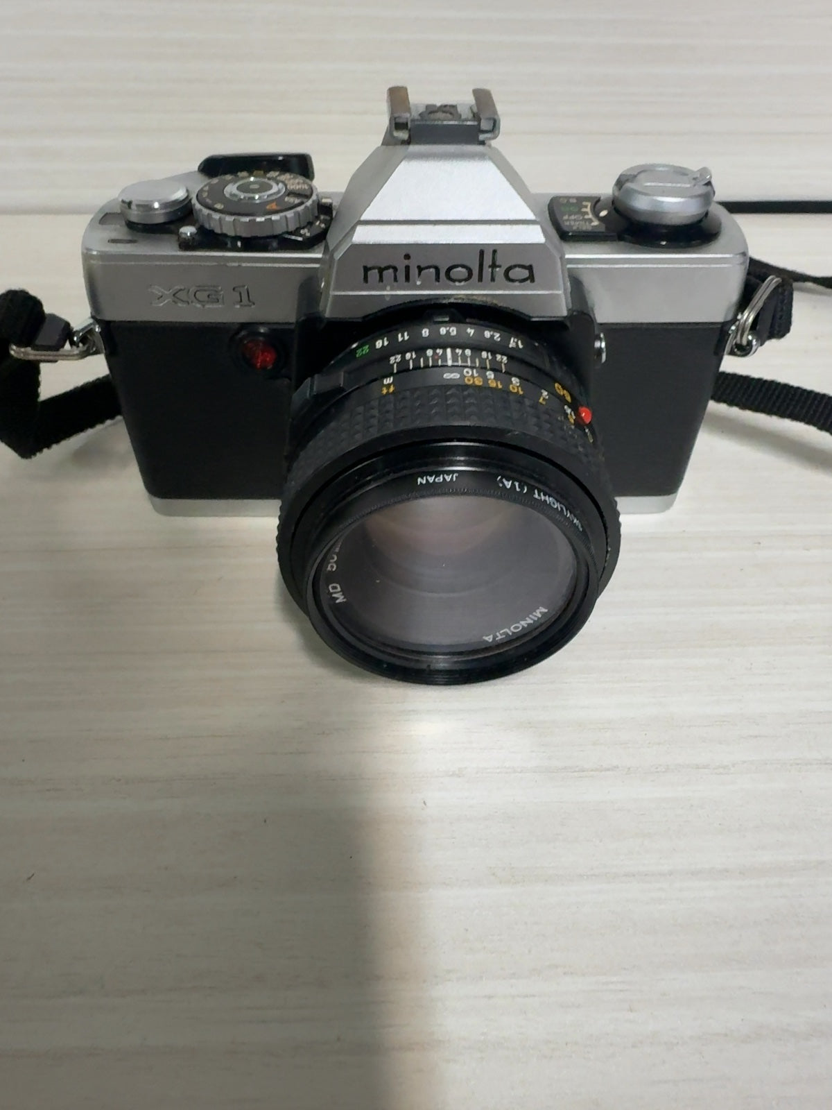 Minolta XG1 35mm SLR Film Camera with MD 50mm f/1.7 Lens