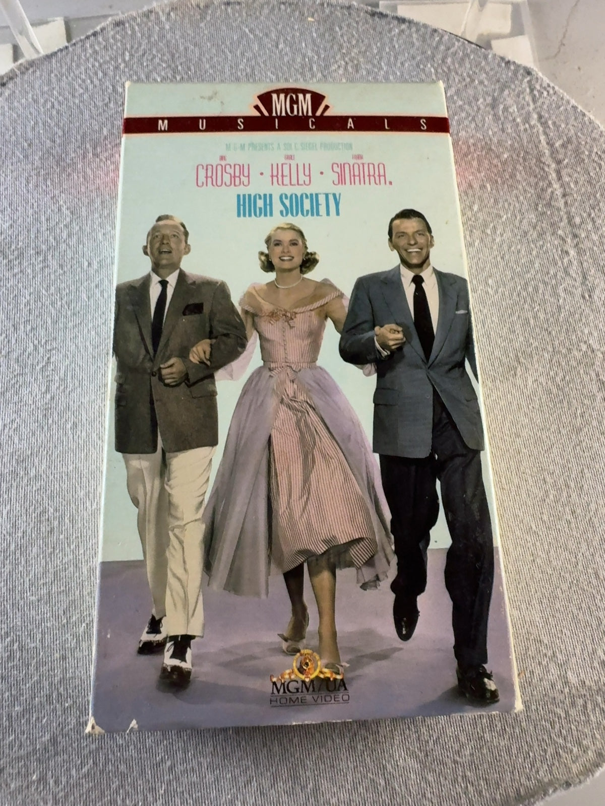 High Society VHS 1956 Bing Crosby Grace Kelly Frank Sinatra MGM Musical