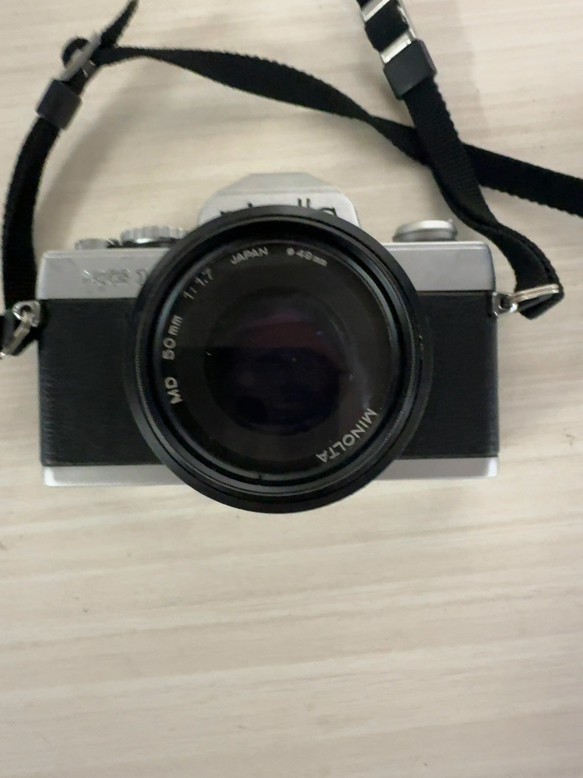 Minolta XG1 35mm SLR Film Camera with MD 50mm f/1.7 Lens