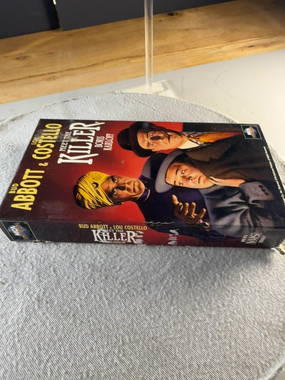Abbott and Costello Meet the Killer (VHS, 1949) Bud Abbott Very Good