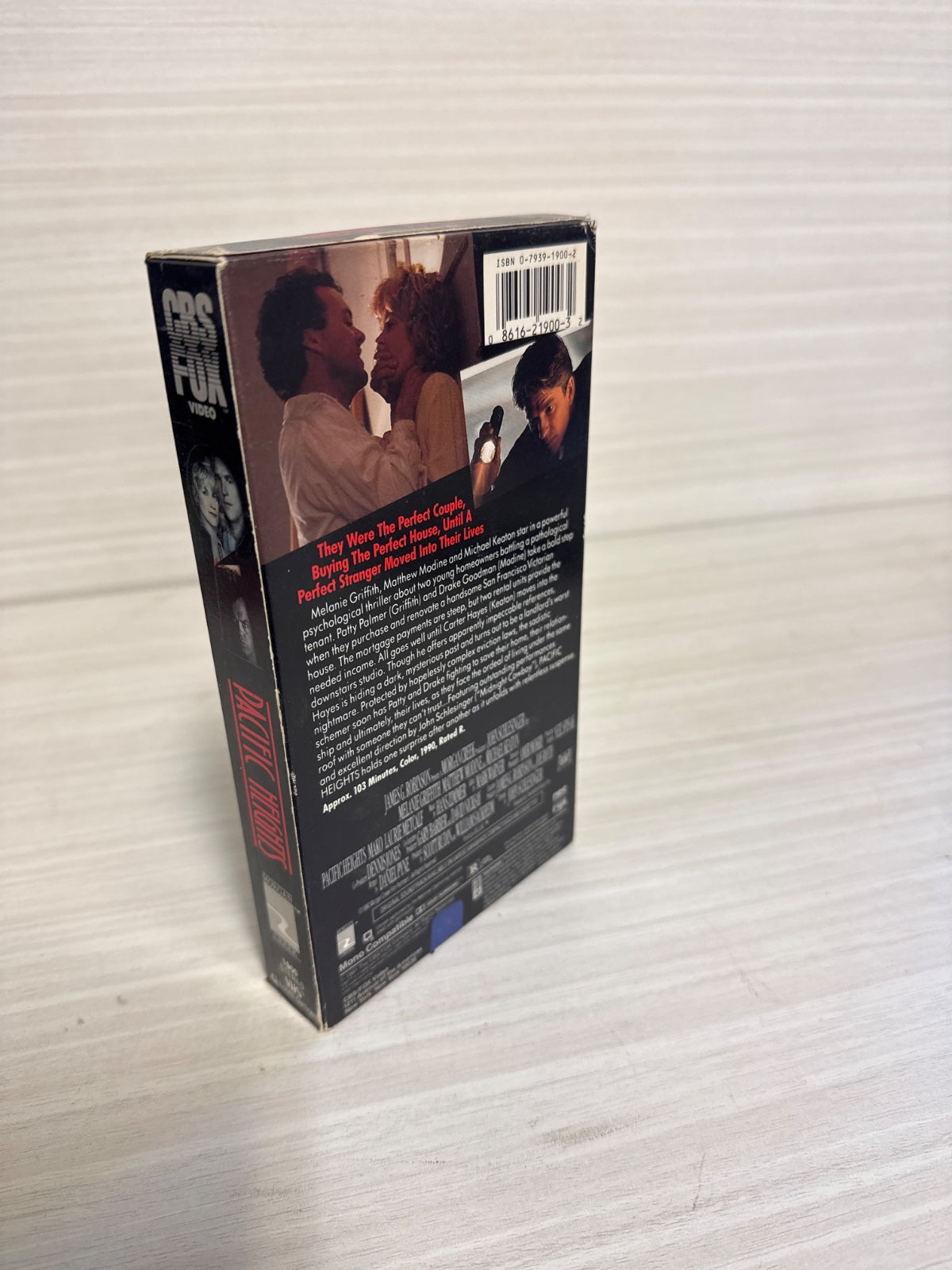 Pacific Heights (VHS, 1991) Melanie Griffith Fox Video Acceptable