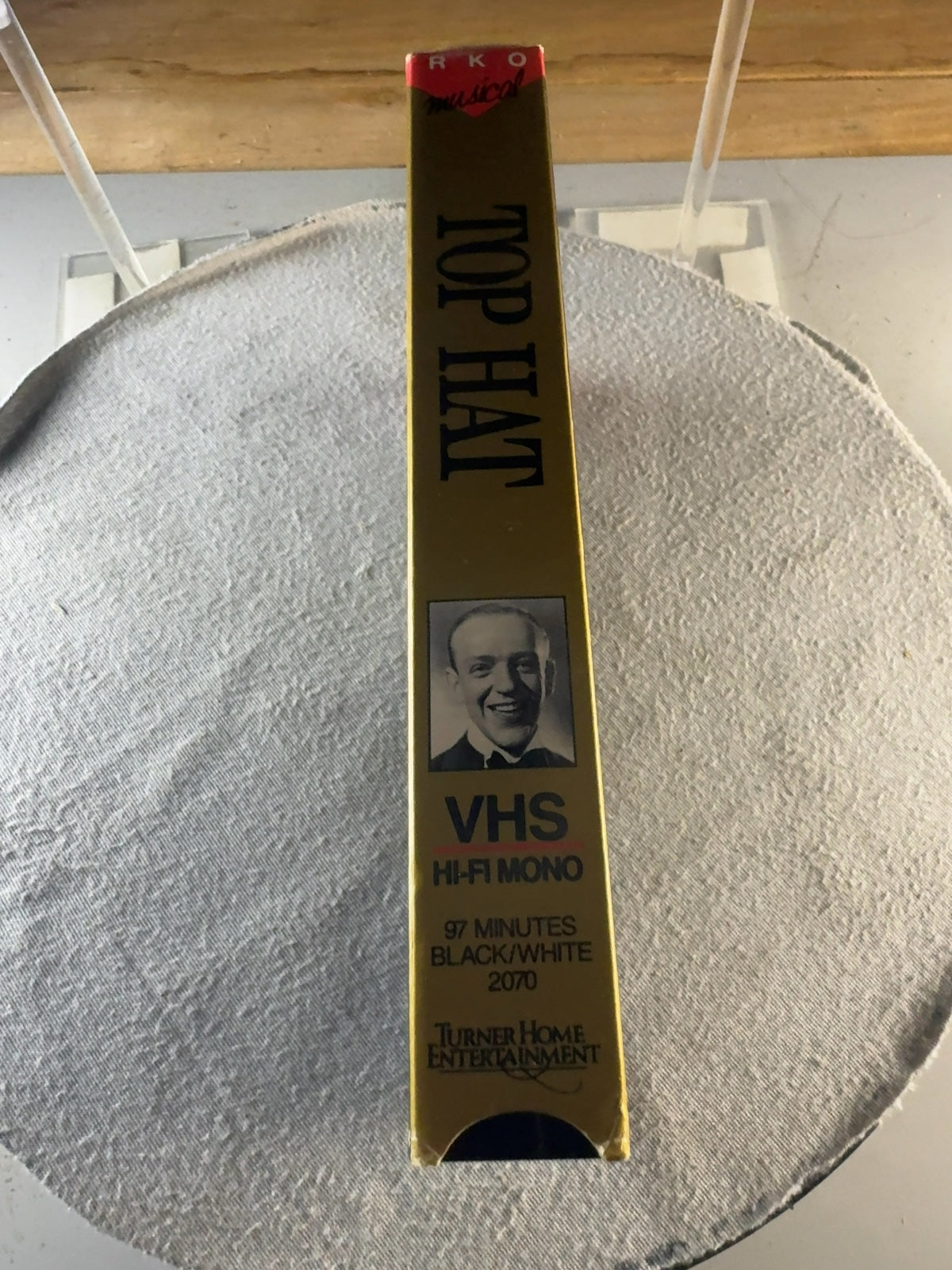 Top Hat (VHS, 1935) Fred Astaire Ginger Rogers RKO Very Good