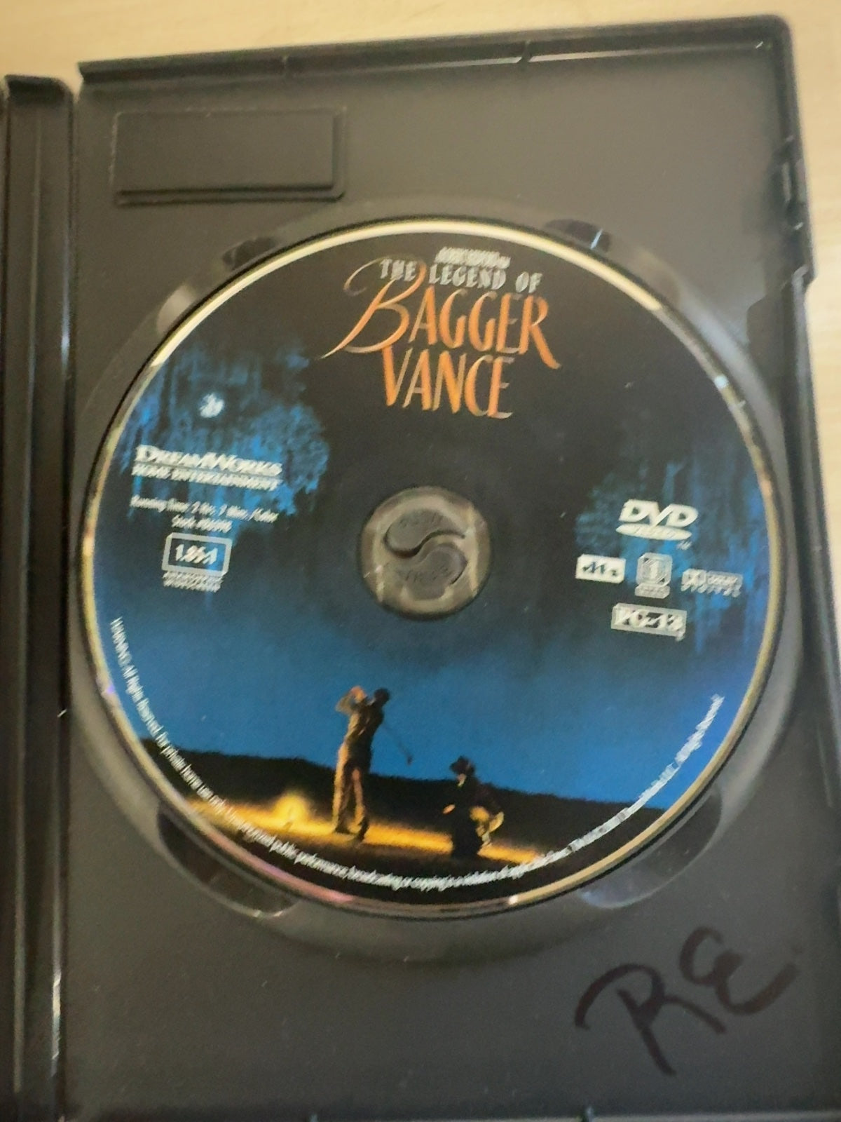 The Legend of Bagger Vance (DVD, 2000) Widescreen Very Good Will Smith