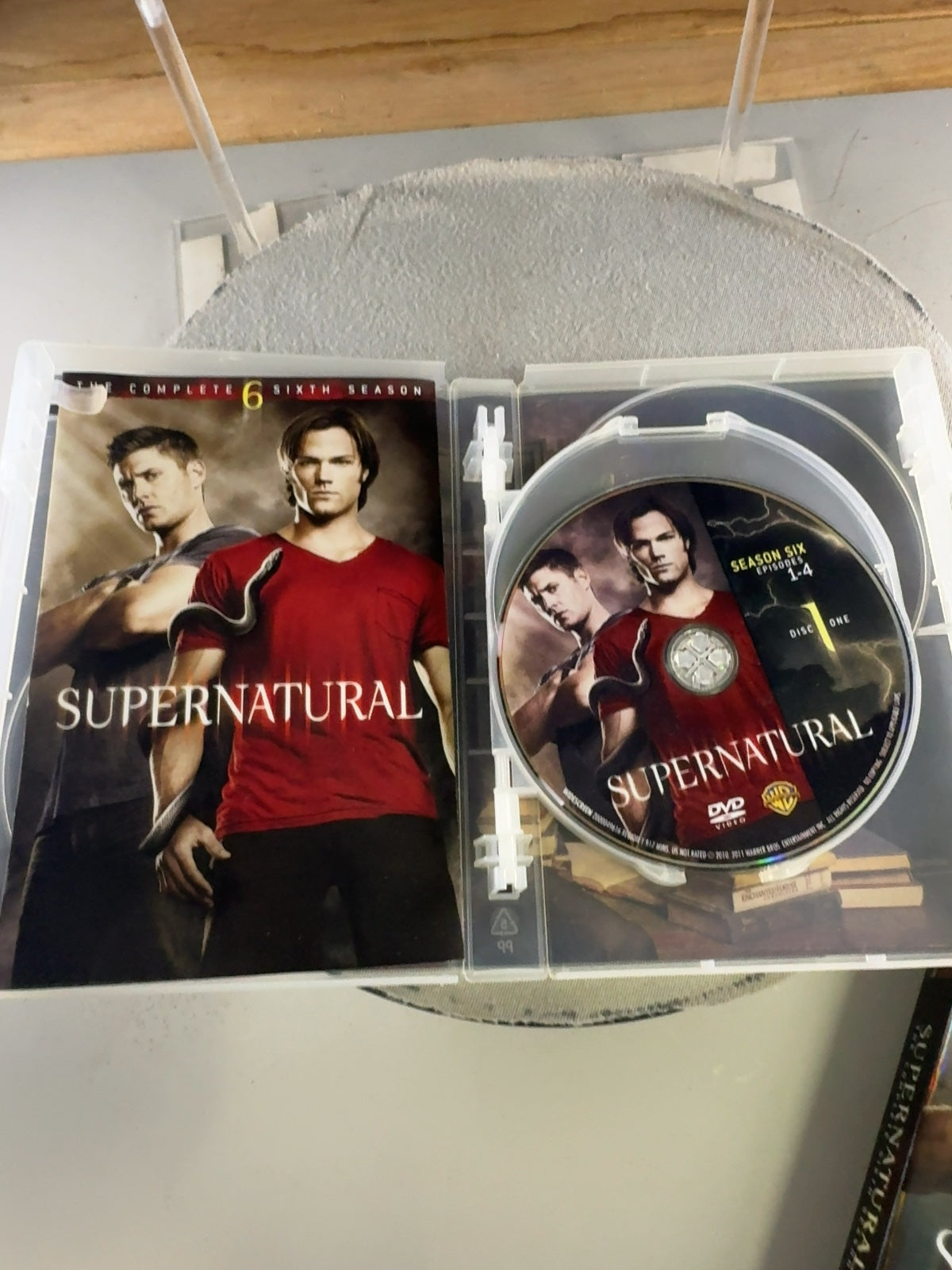 Supernatural (DVD, 2011) Season 6 Very Good Jared Padalecki Warner Bros.