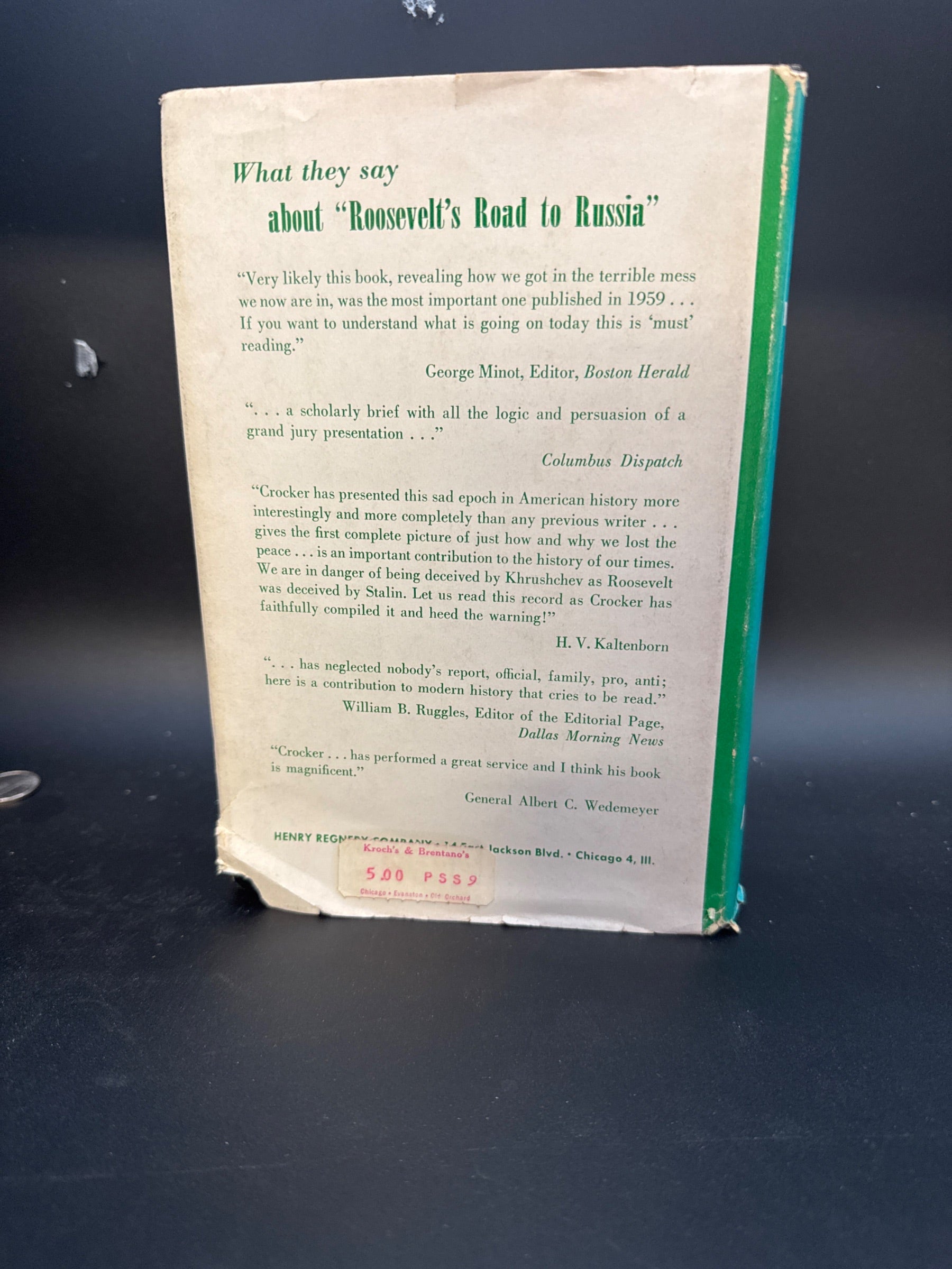 Roosevelt's Road to Russia — back_cover