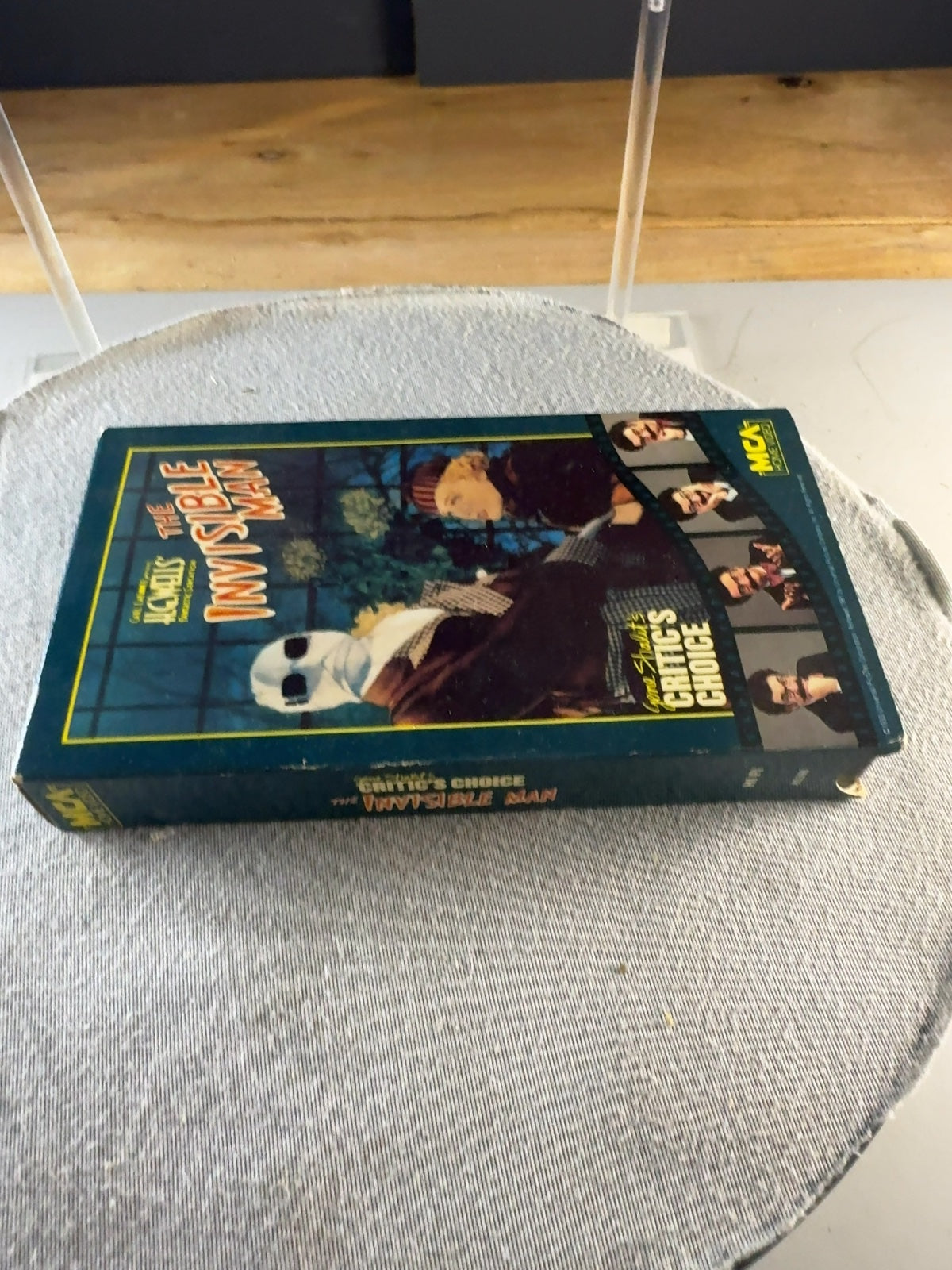 The Invisible Man VHS 1933 Claude Rains MCA Home Video Horror Classic