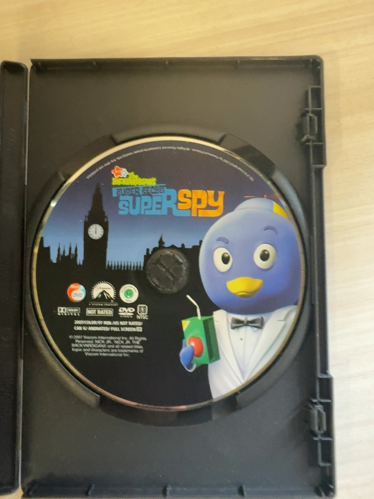 The Backyardigans: Super Secret Super Spy (DVD, 2007) Very Good Nickelodeon