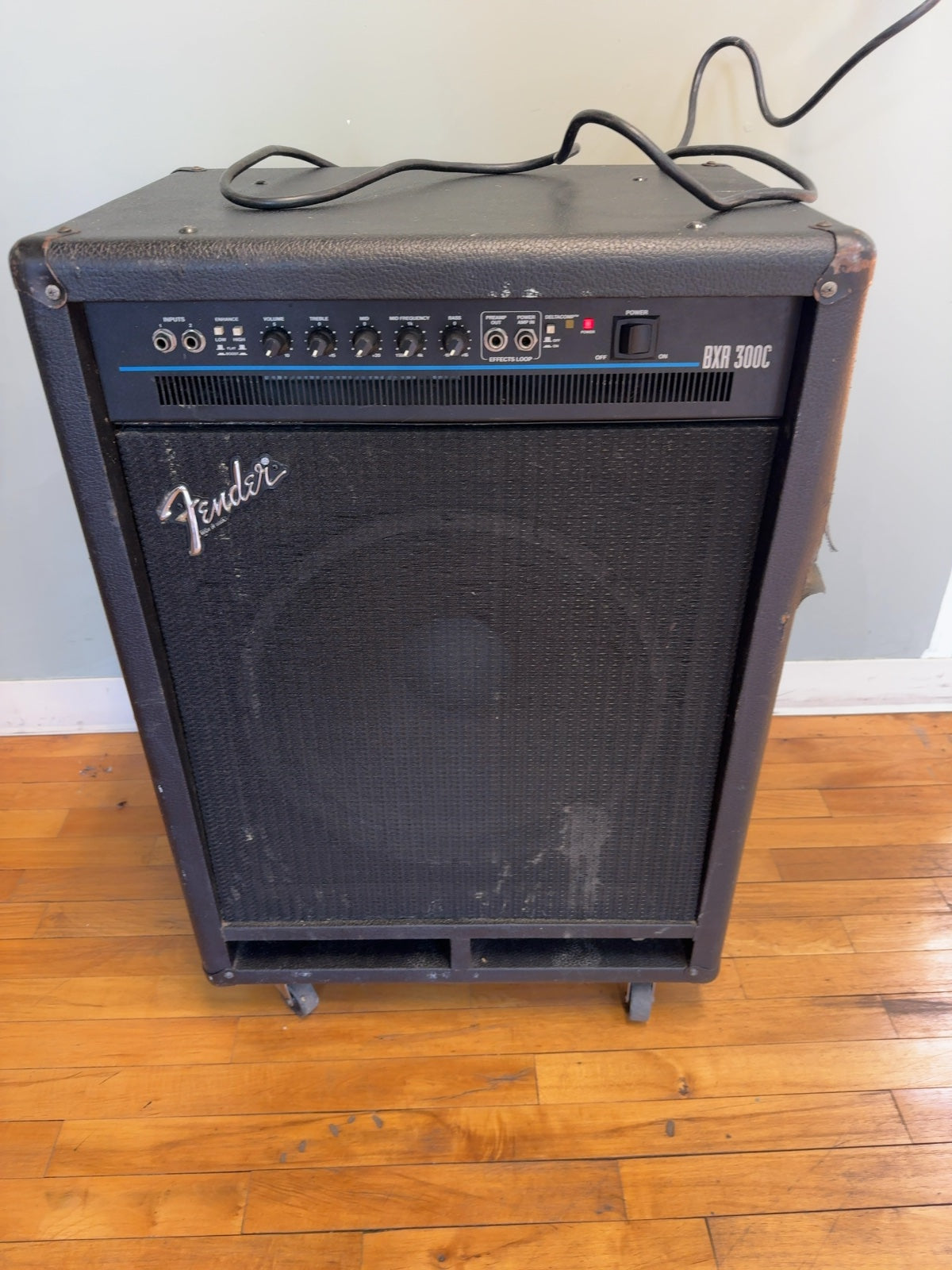 Fender BXR 300C Bass Combo Amp - Tested Works