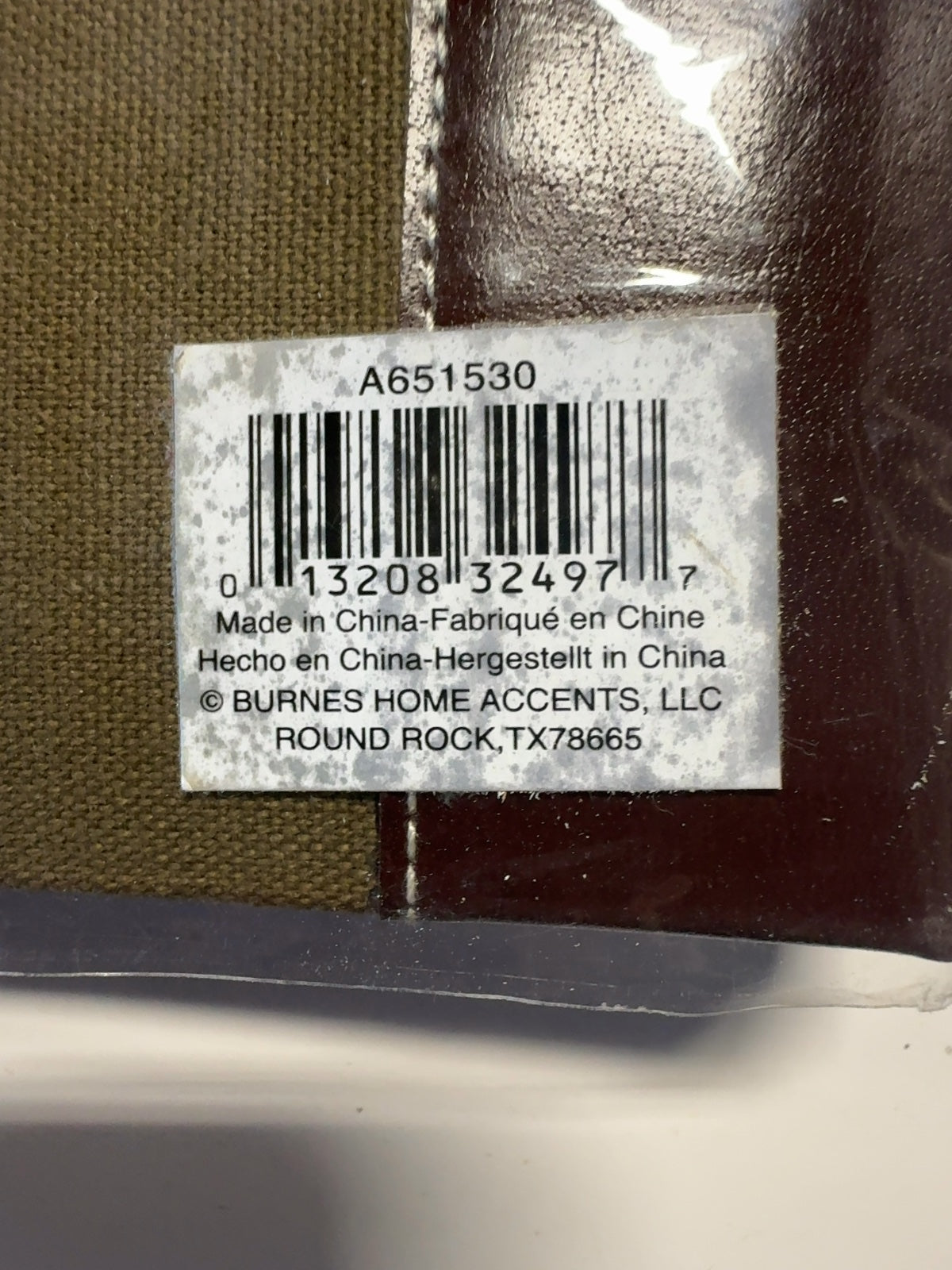 Burnes of Boston Canvas & Leather Photo Album A651530 Olive Brown